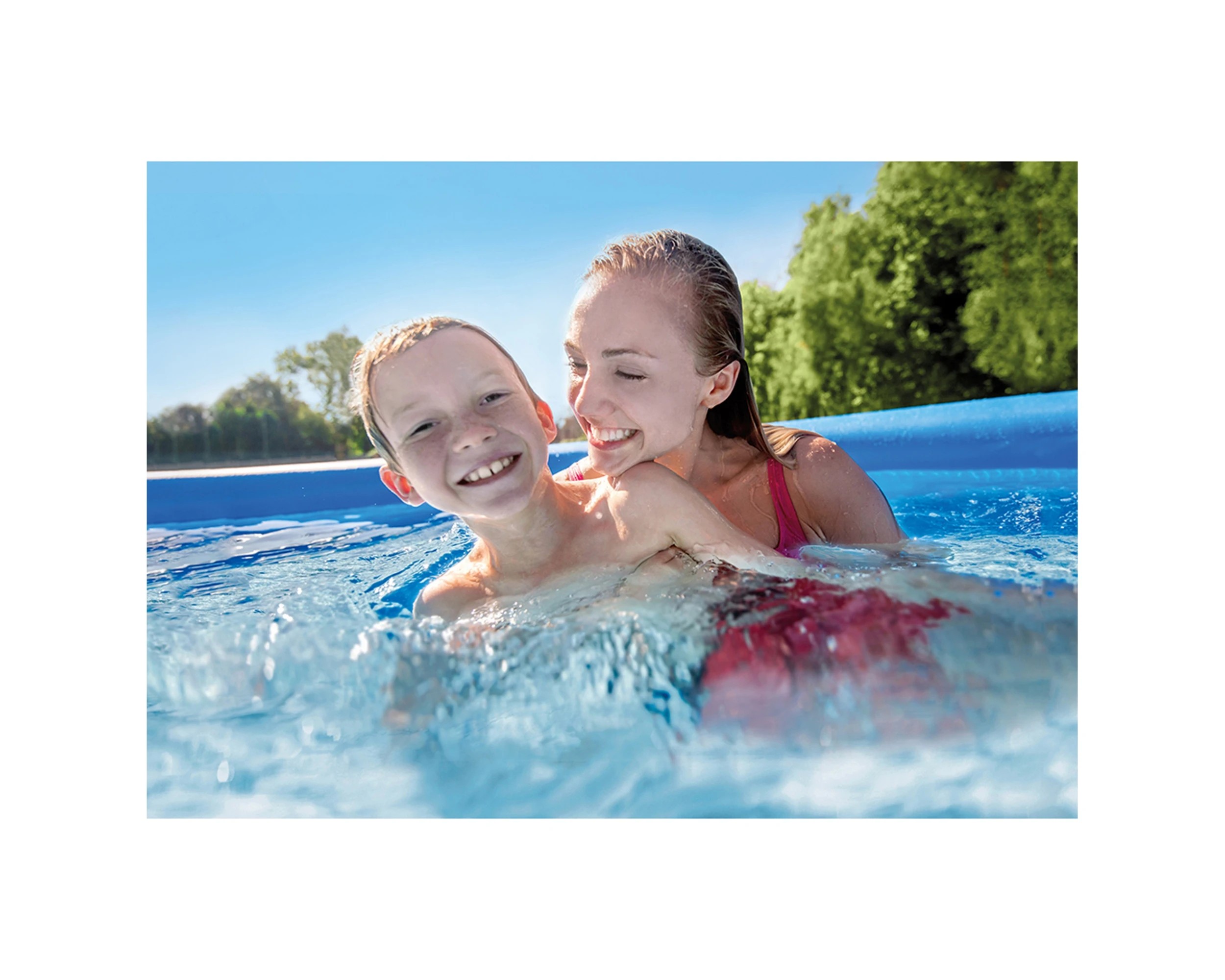 3 INTEX Easy Set Inflatable Pool Above Ground Pool 12 Foot Filtration System - Blue, 3 of 6