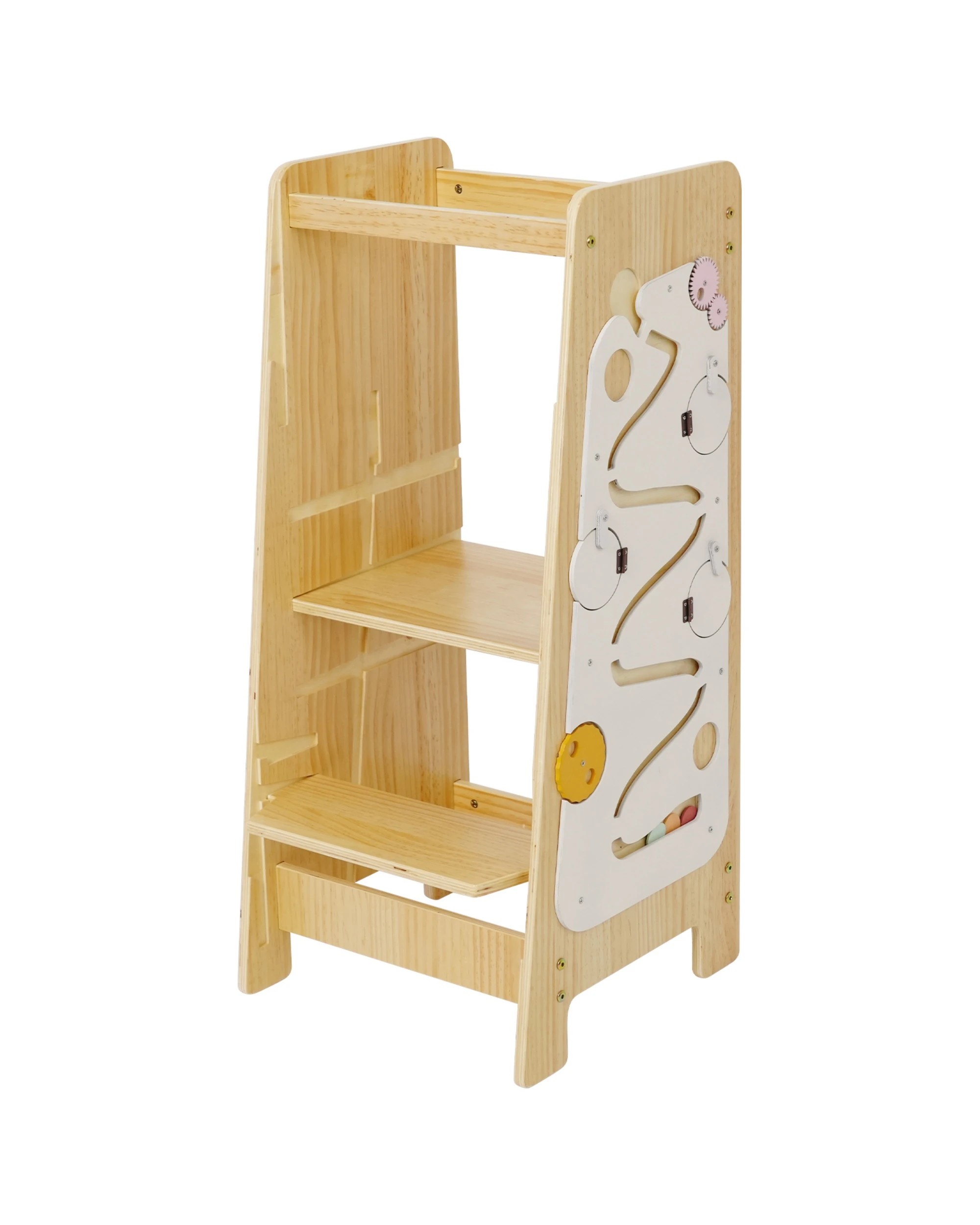 9 Advwin Toddler Kitchen Step Stool Learning Tower Wooden, 9 of 10