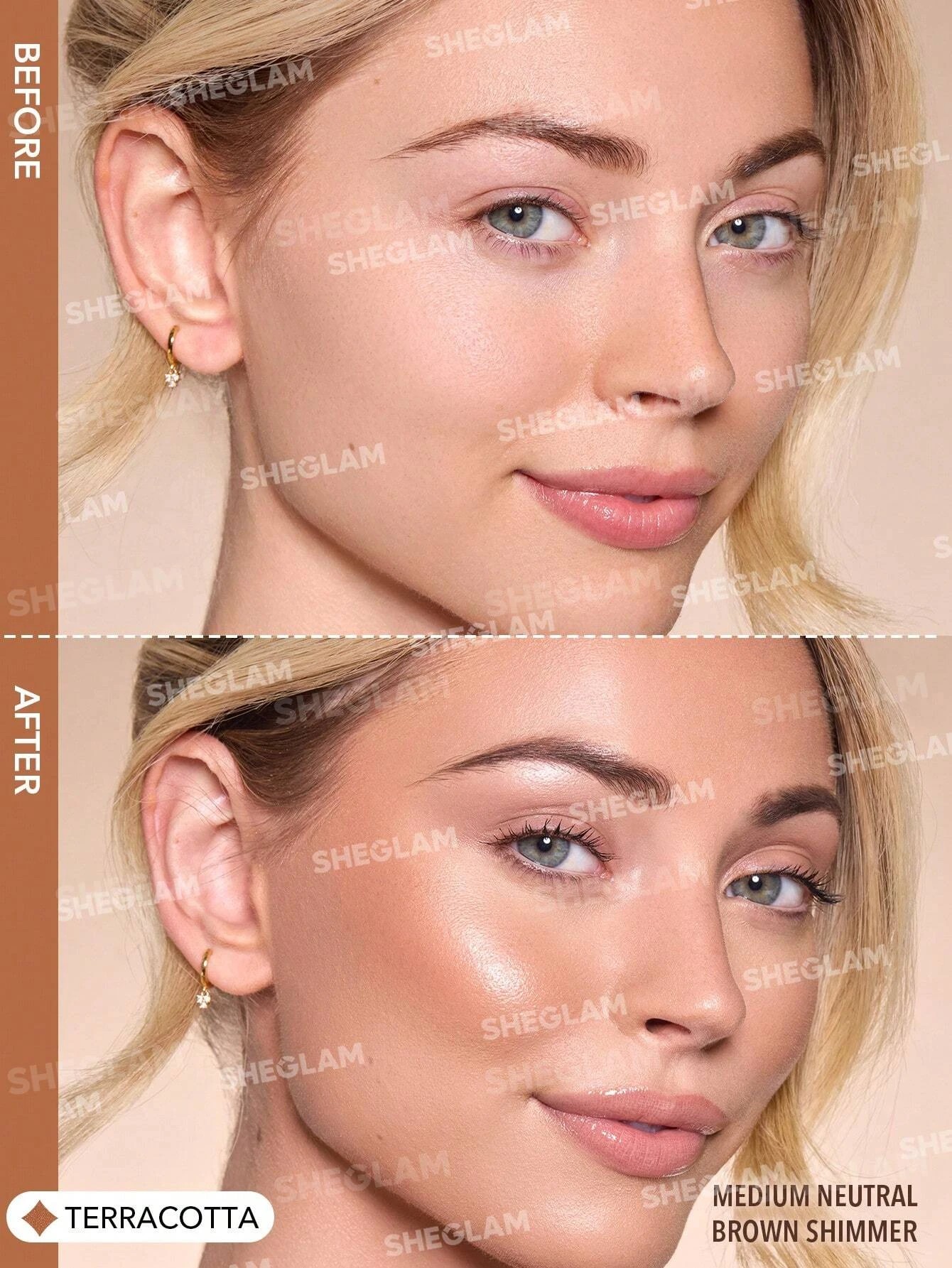 3 SHEGLAM Sun Beam Matte Liquid Bronzer - Terracotta, 3 of 6