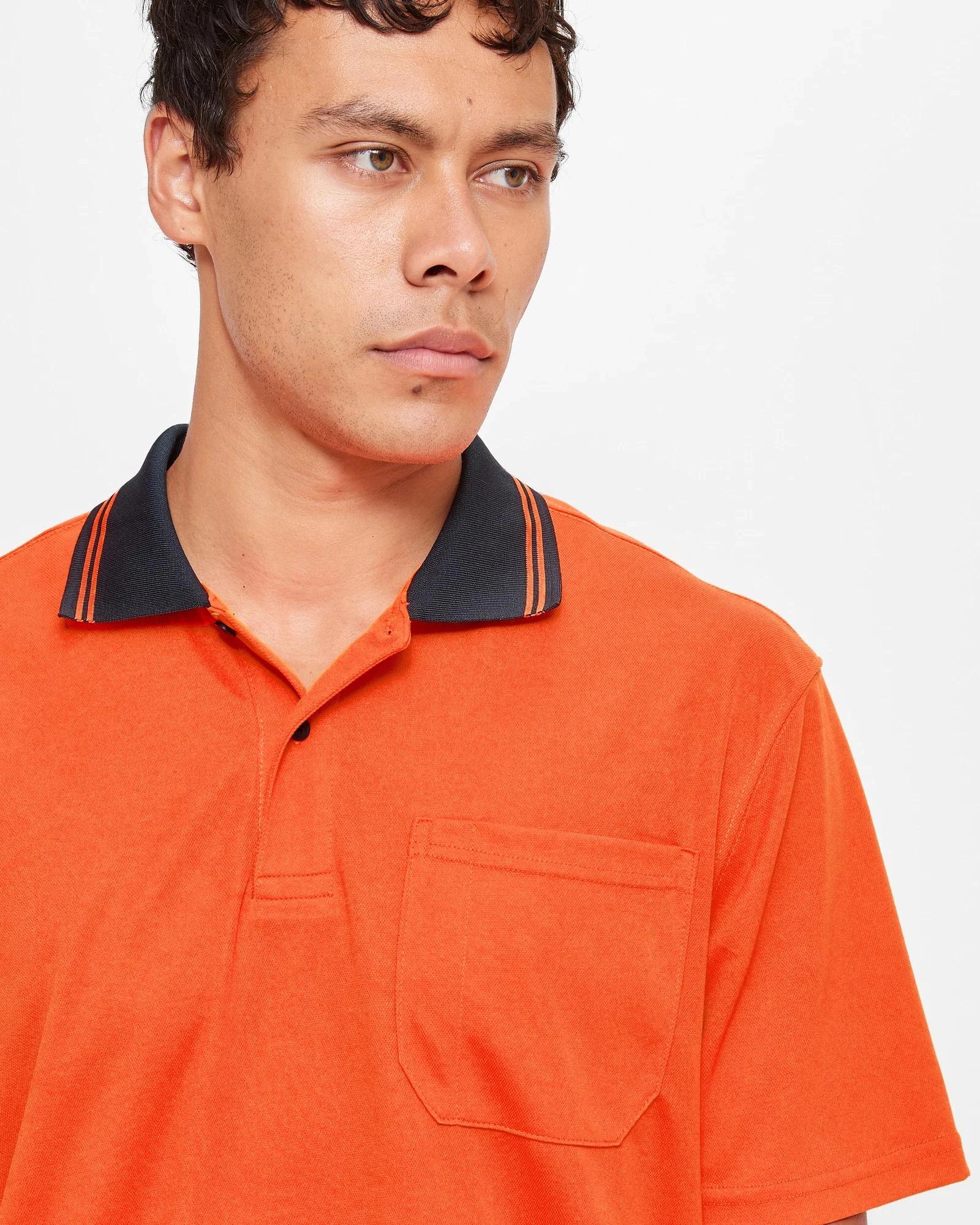 5 Graphite Hi-Visibility Polo Shirt ORANGE, 5 of 5