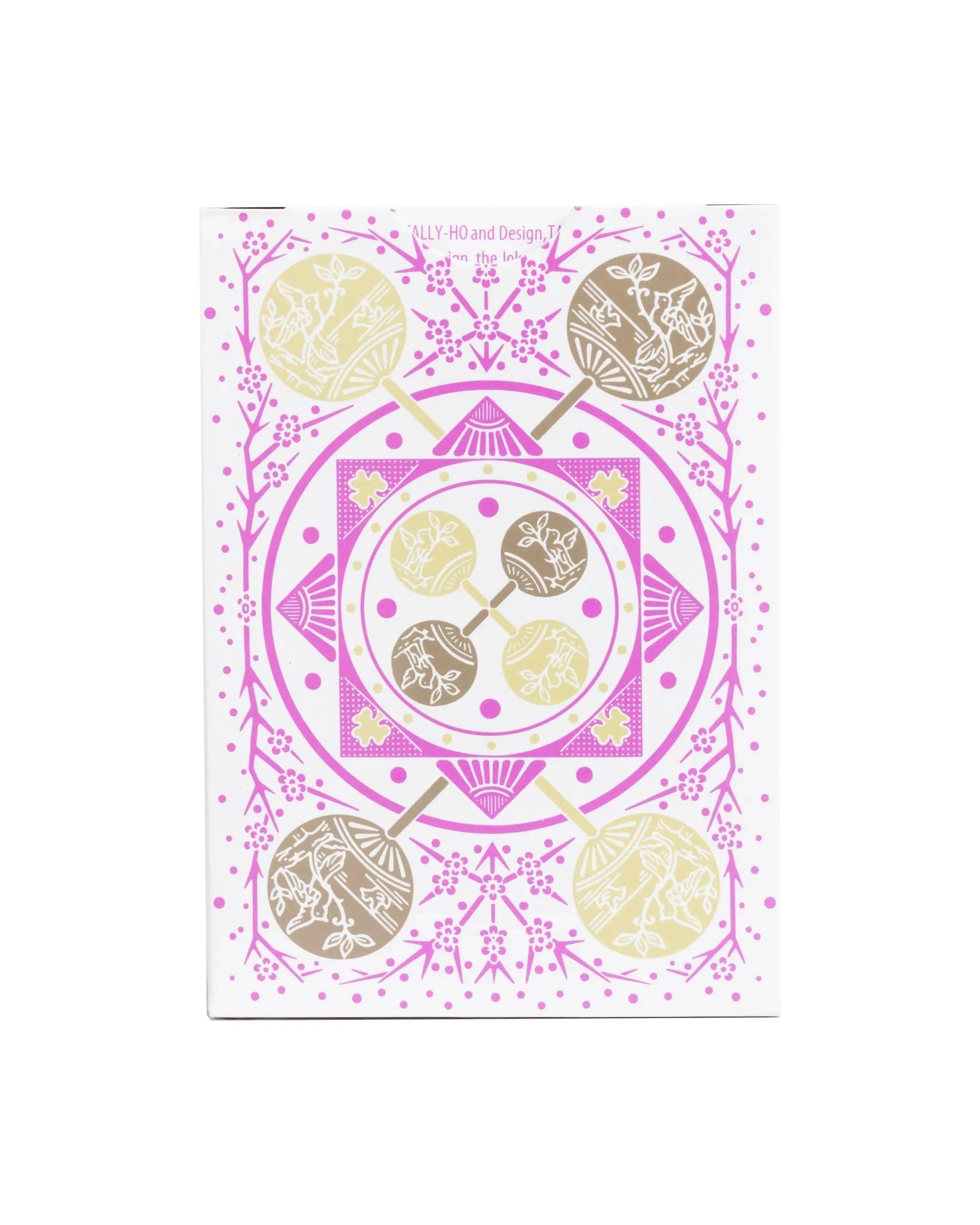 3 Tally-Ho Orchid Playing Cards - Multi, 3 of 3