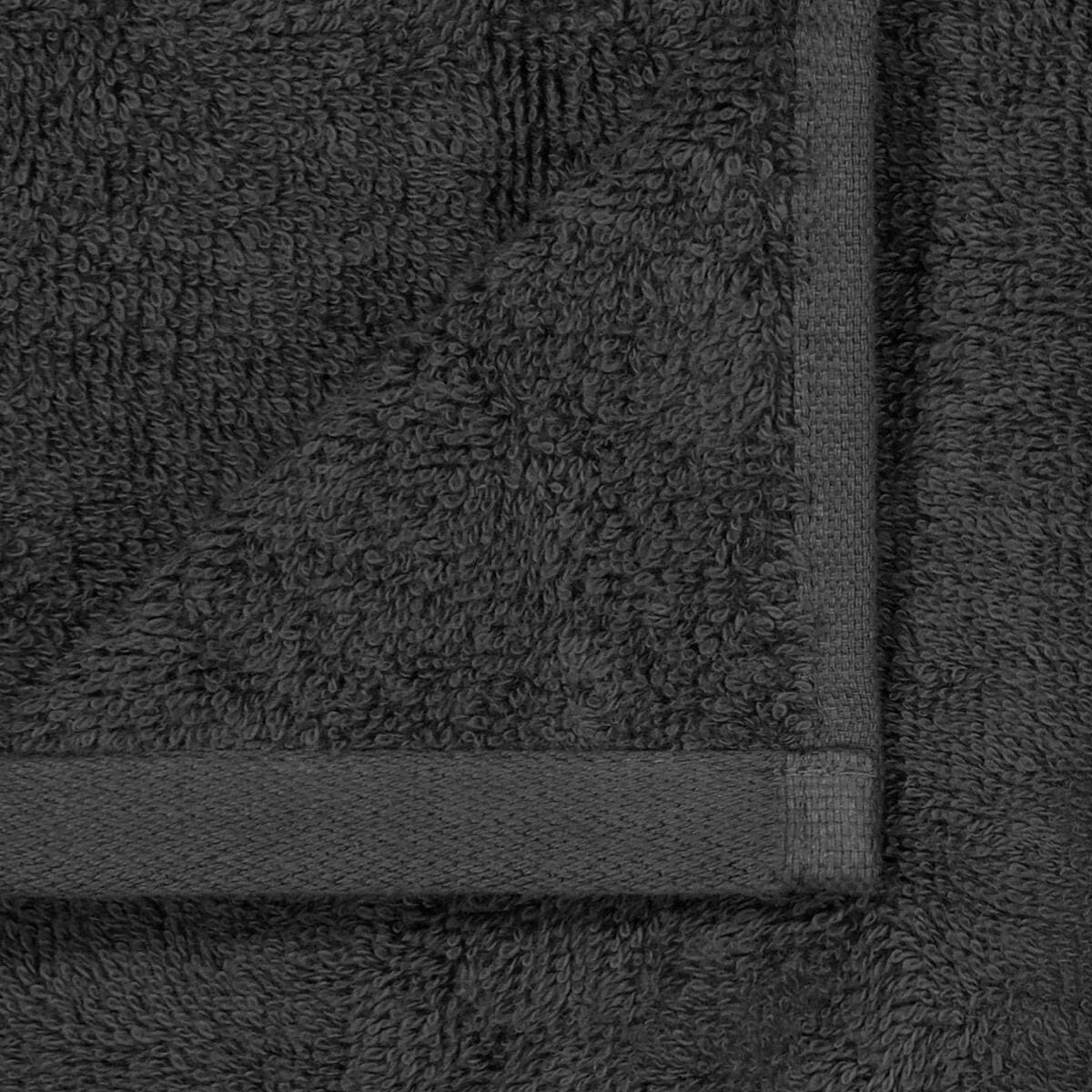 2 Edan Cotton Face Washer - Grey, 2 of 6