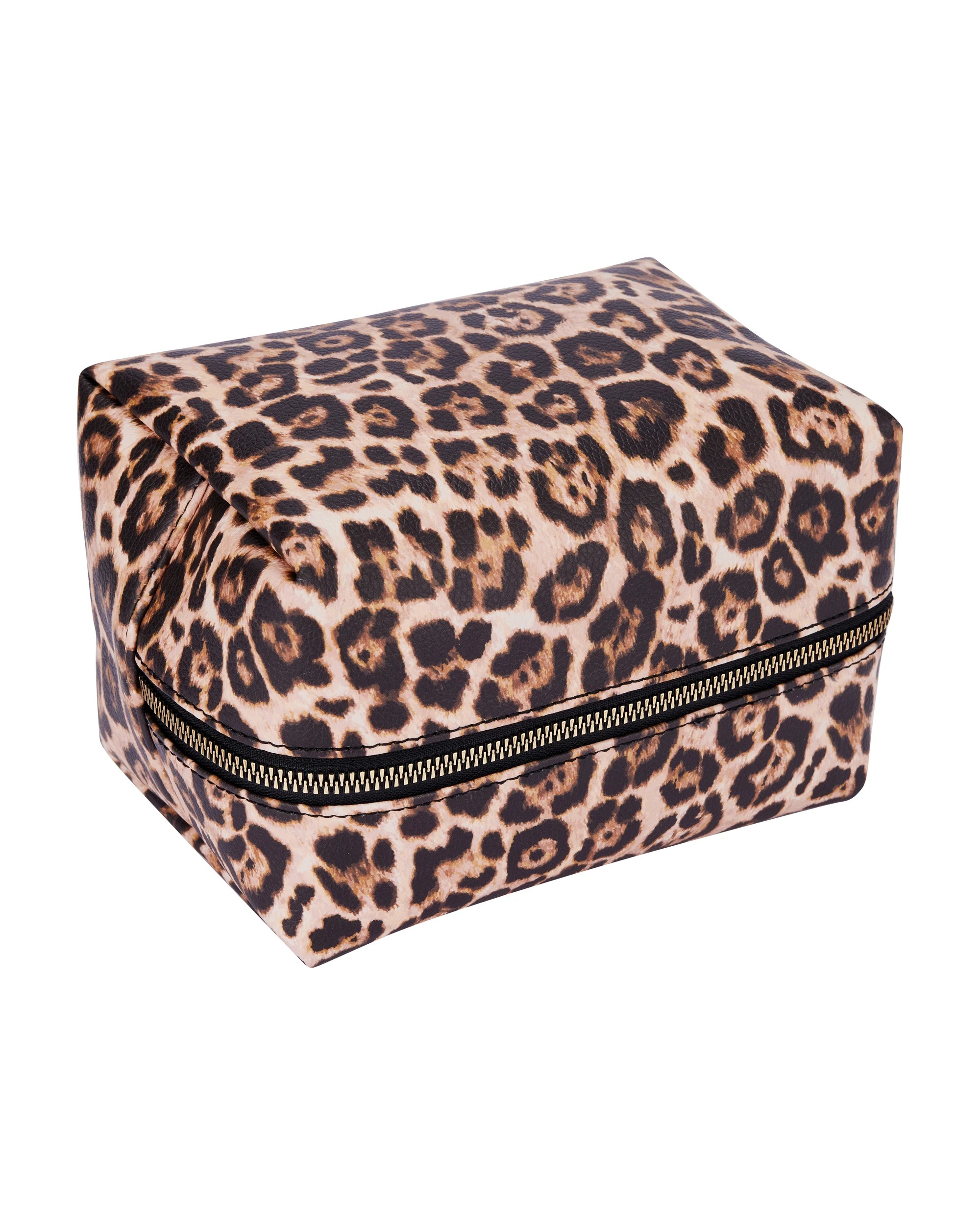 3 OXX Cosmetics Makeup Bag - Leopard, 3 of 4