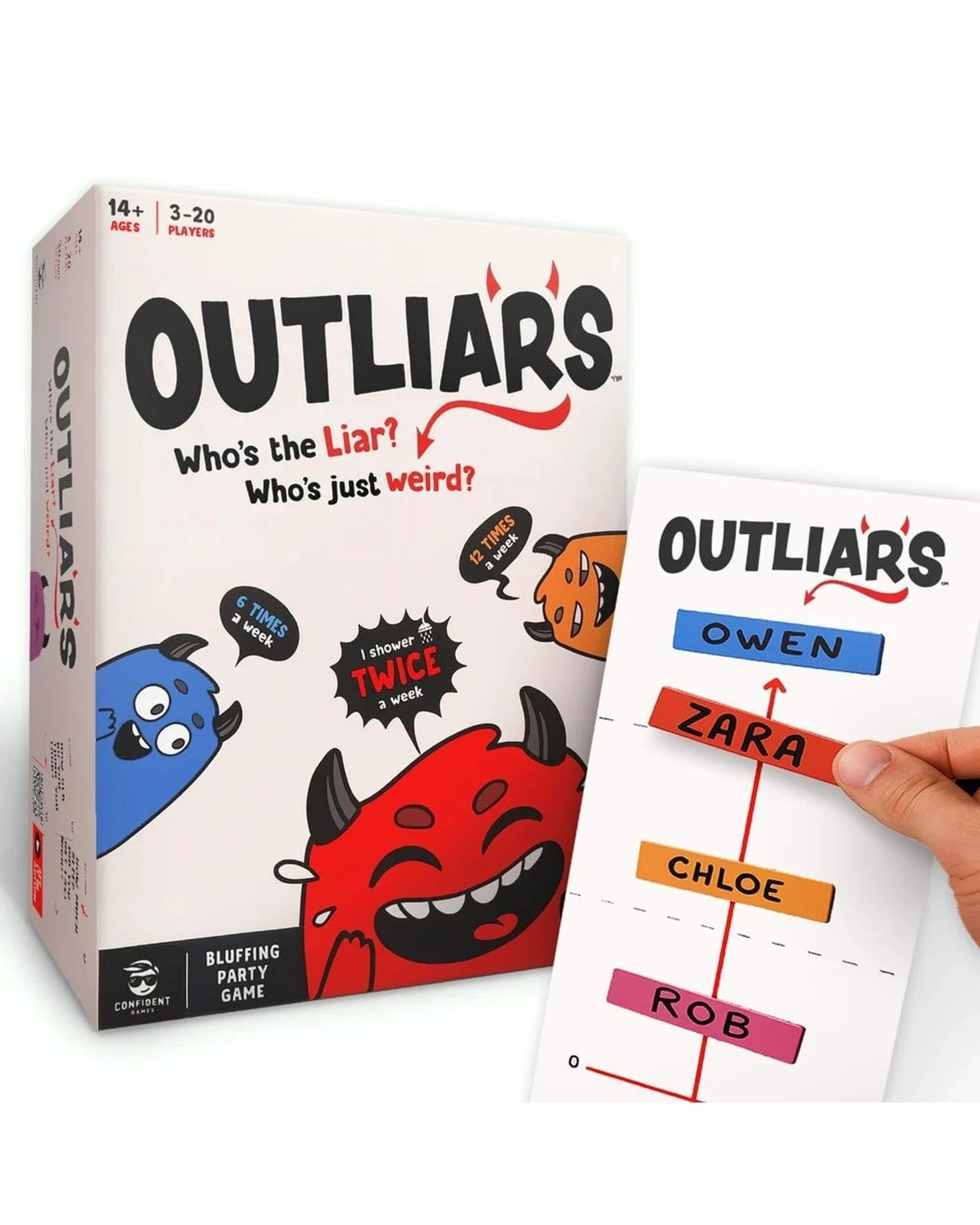 1 Outliars Board Game, 1 of 1