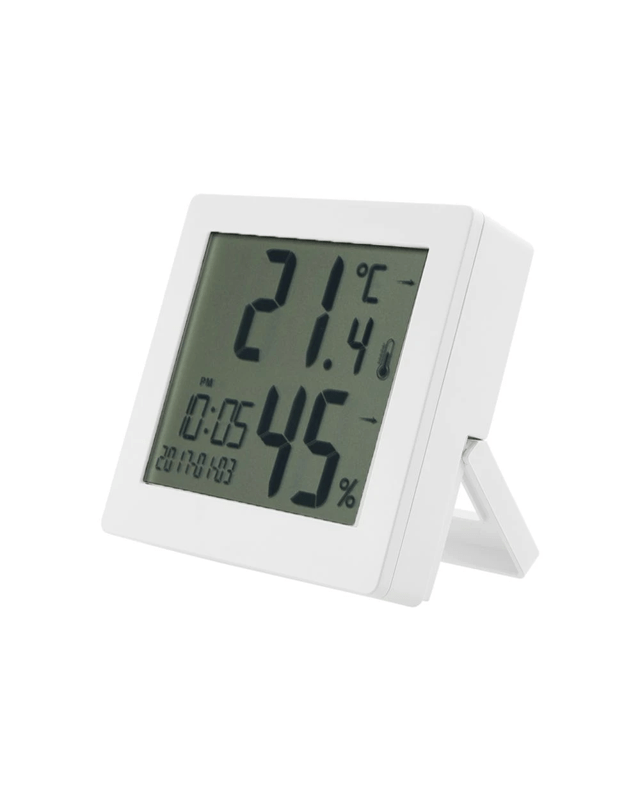 J.Burrows LCD Clock with Temperature W