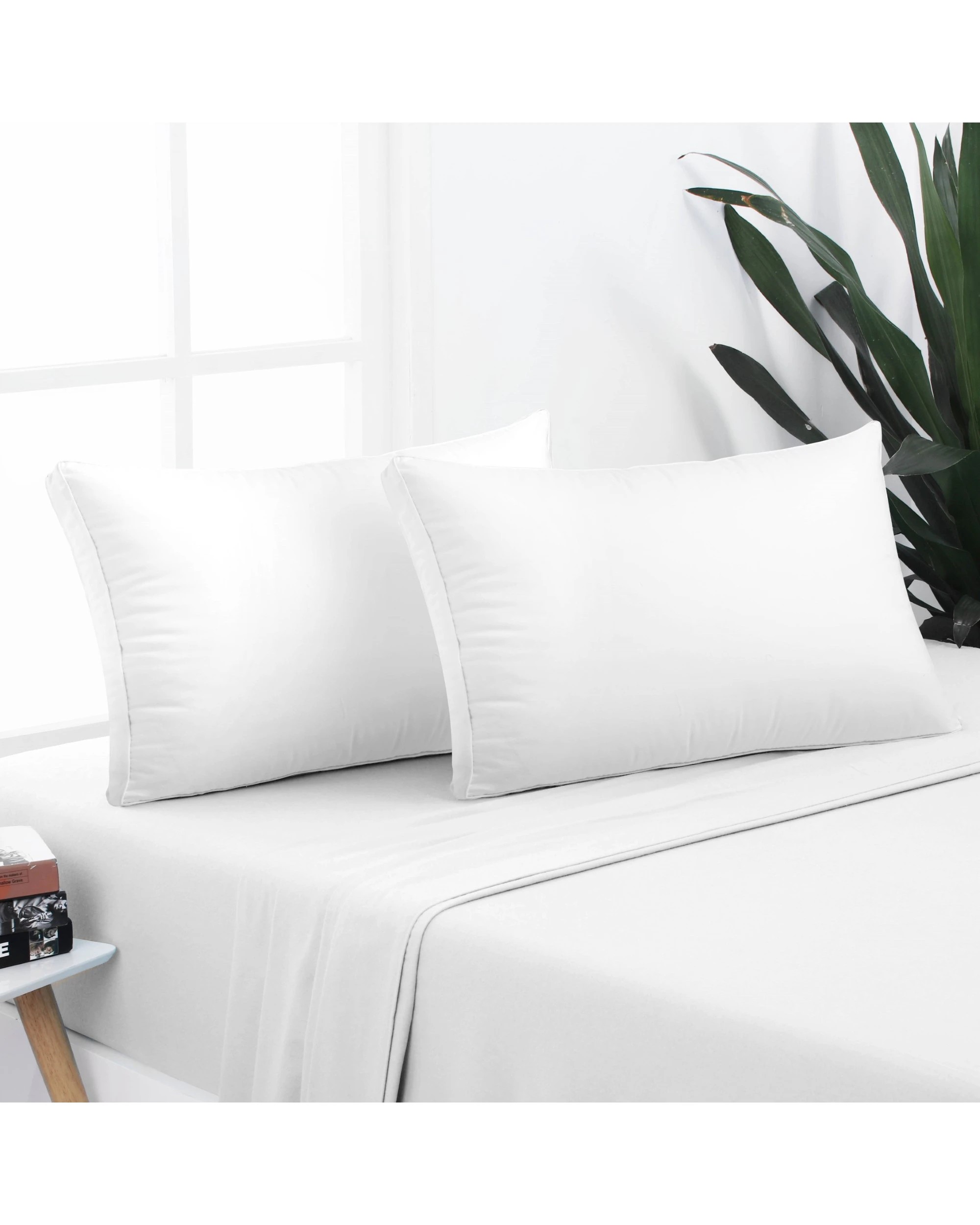 9 Dreamaker Adjustable 5 Layered Comfort Pillow Standard 48 x73cm - White, 9 of 9