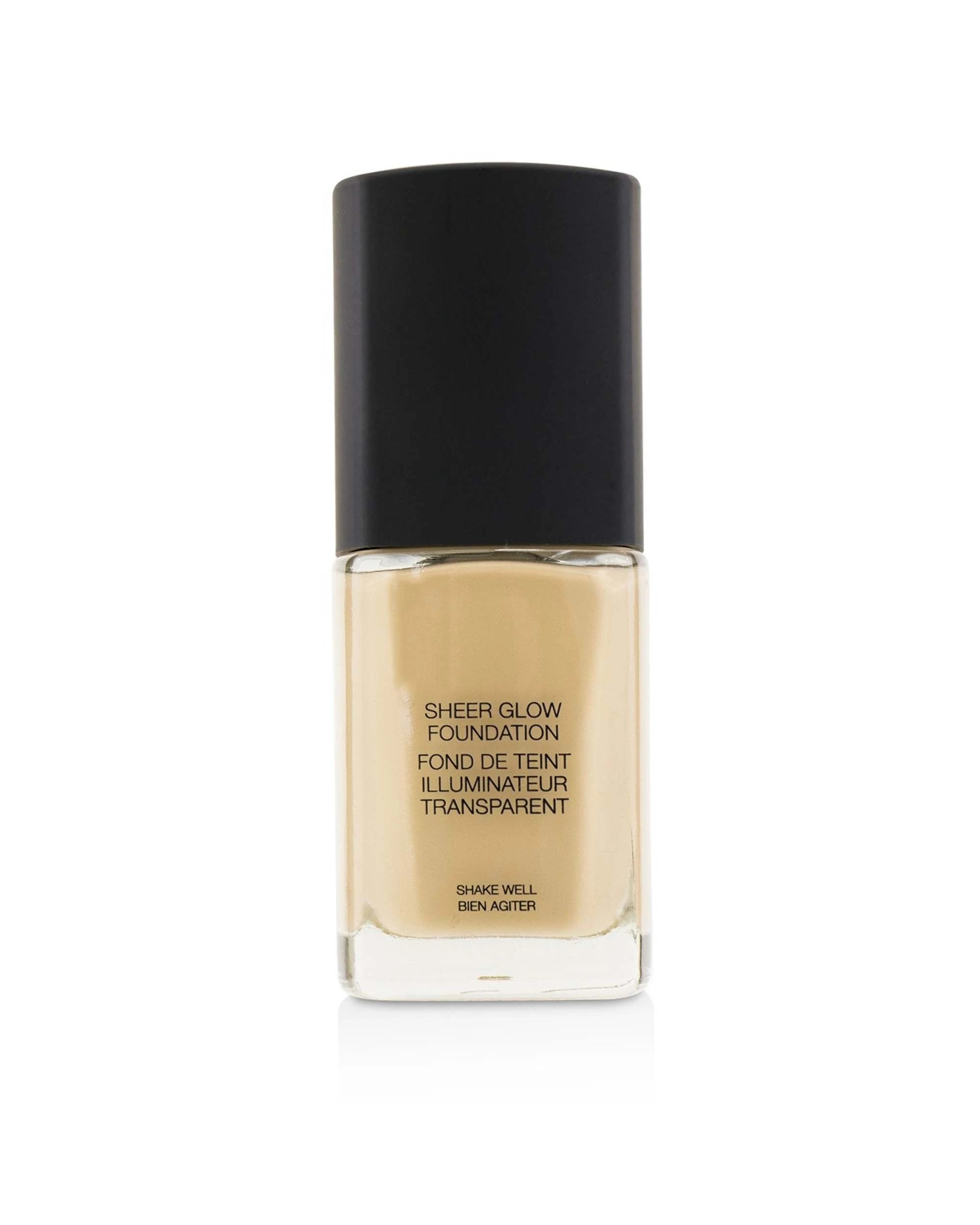 4 NARS Sheer Glow Foundation - Vallauris (Medium 1.5) 30ml/1oz - Natural, 4 of 4