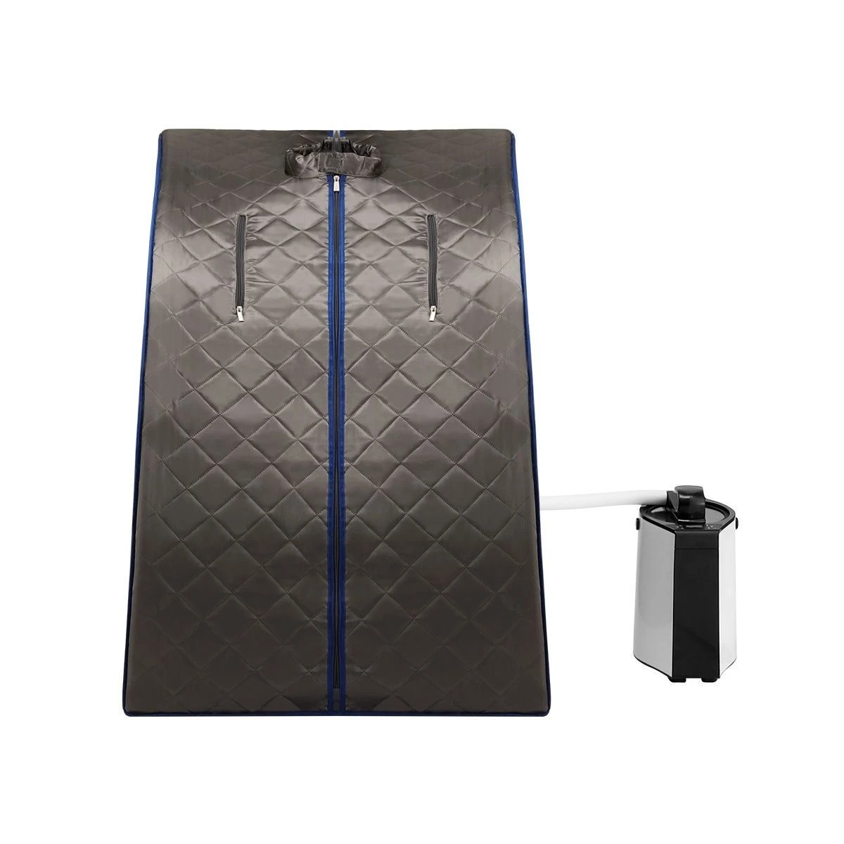 3 Maxkon Portable Steam Sauna Home Spa Kit with Steam Pot Portable Chair & Remote Control, 3 of 6