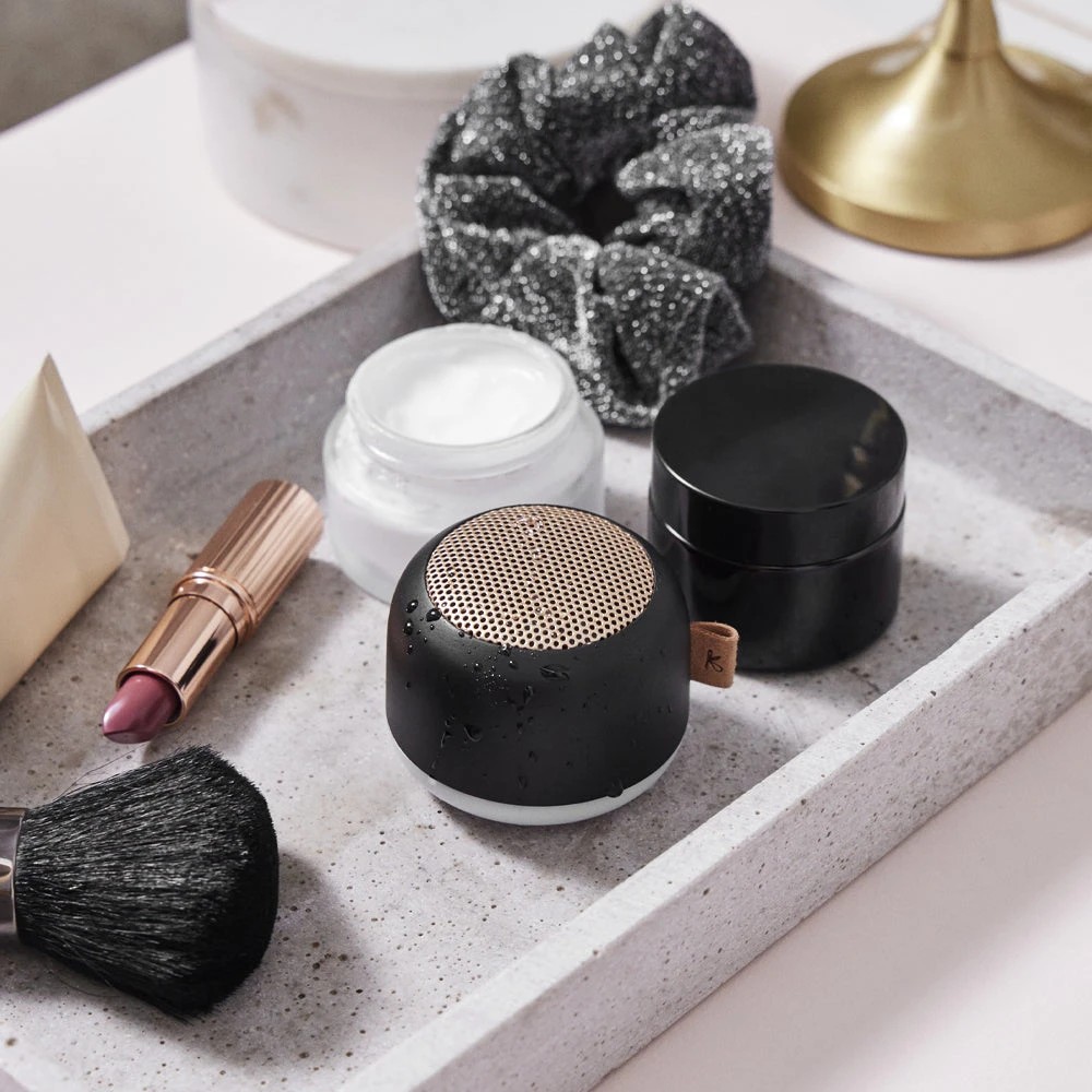 2 Kreafunk Alight Bluetooth Speaker - Black - Black, 2 of 4