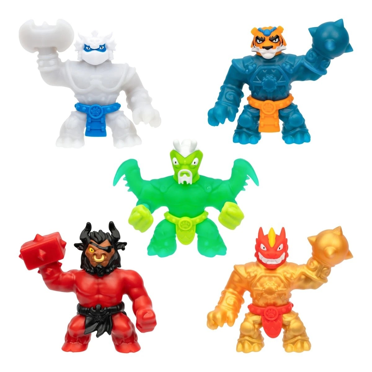 3 Heroes of Goo Jit Zu Smash Strikers: 5 to Collect With Unique Goo Fillings - Assorted, 3 of 10
