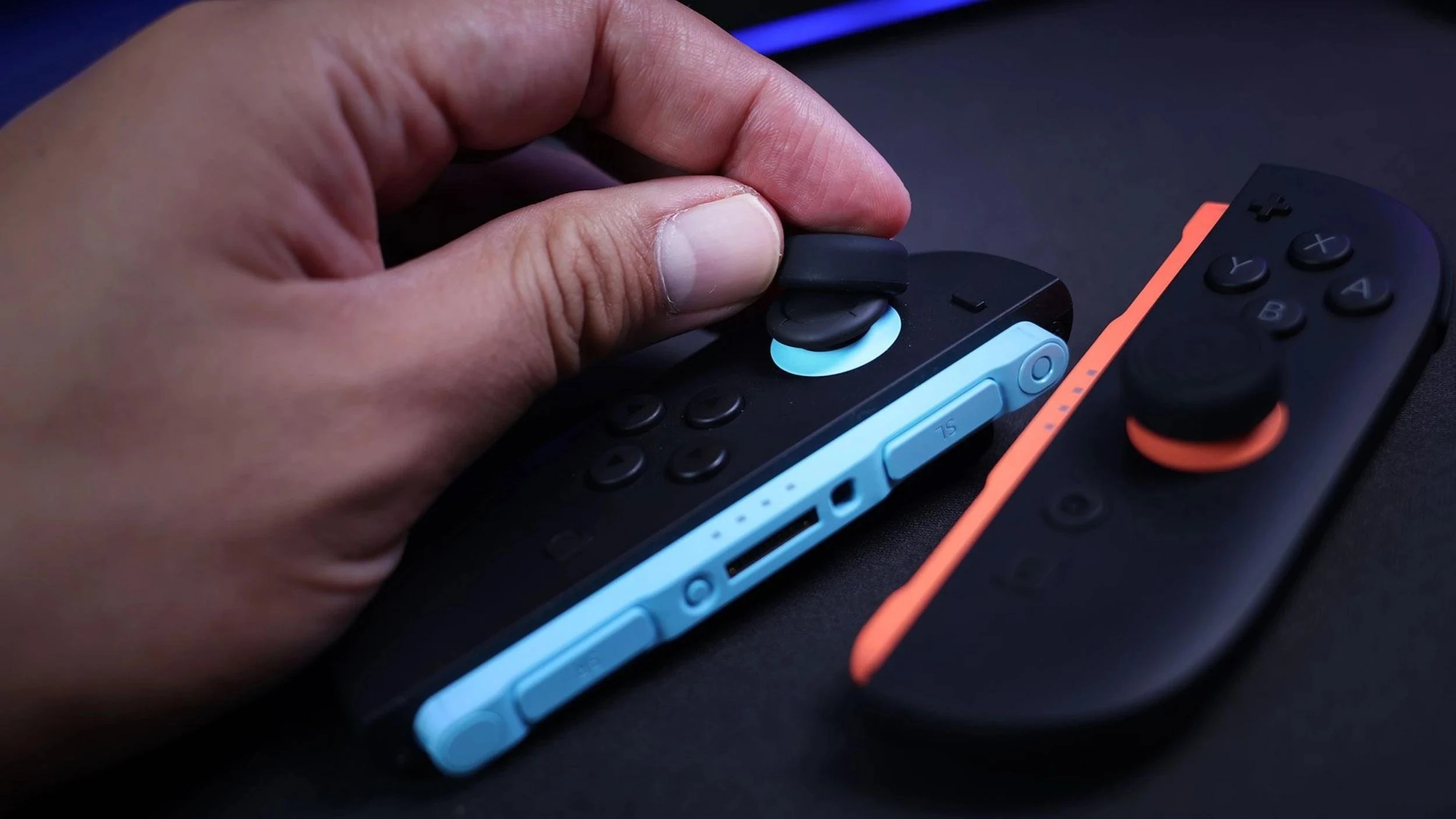 6 Powerwave Pro Thumb Grips - Nintendo Switch 2 - Black, 6 of 6