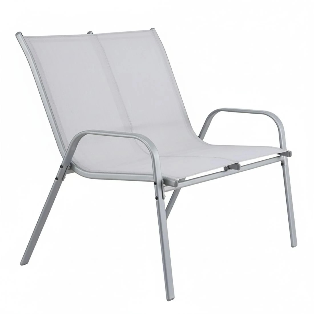 4 Gardeon Garden Bench Seat Steel Outdoor Patio Park Lounge Backyard Chair - Grey, 4 of 7