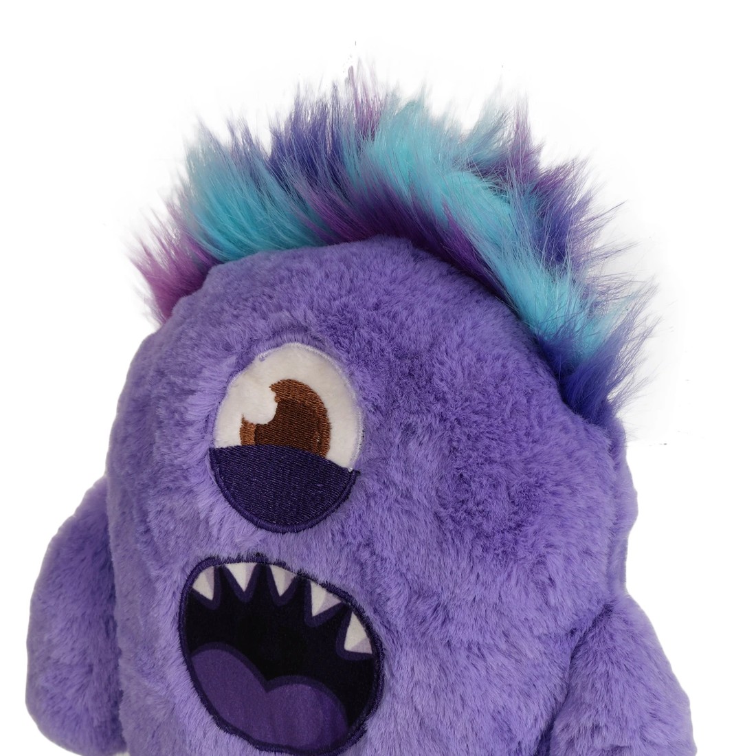 5 Pet Toy Plush Fluff Head Monster - Assorted, 5 of 10