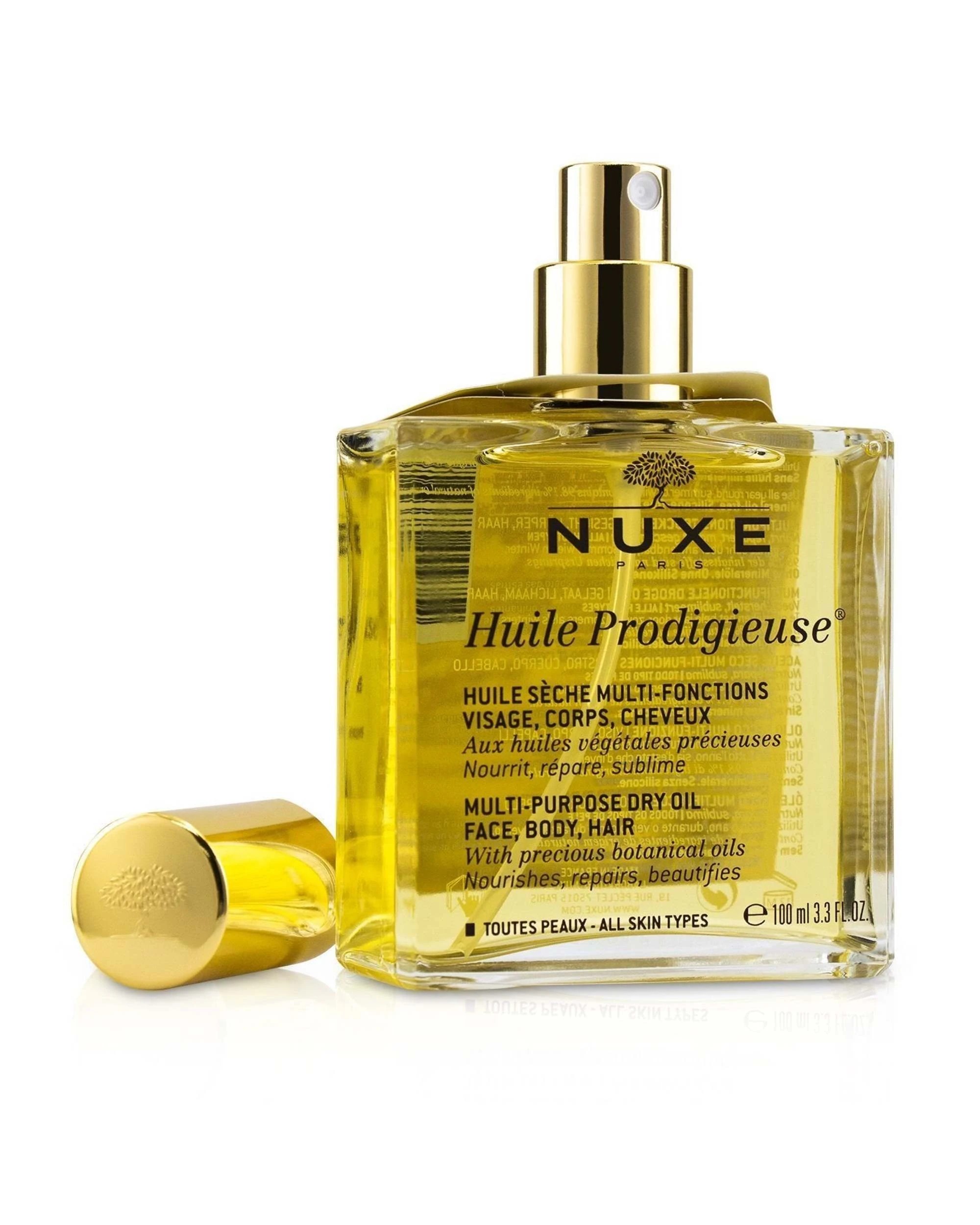 4 Nuxe Huile Prodigieuse Multi Usage Dry Oil 50ml/1.6oz, 4 of 5