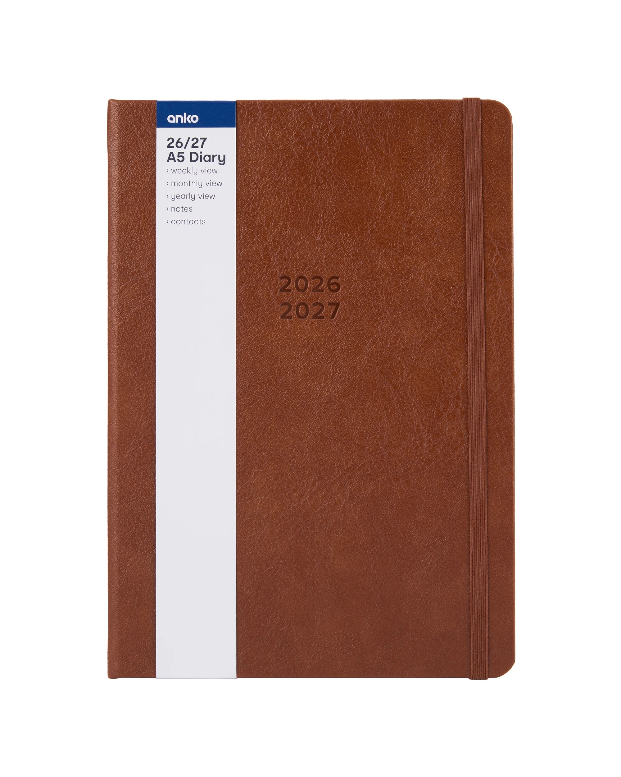 7 26/27 A5 Diary - Tan, 7 of 8