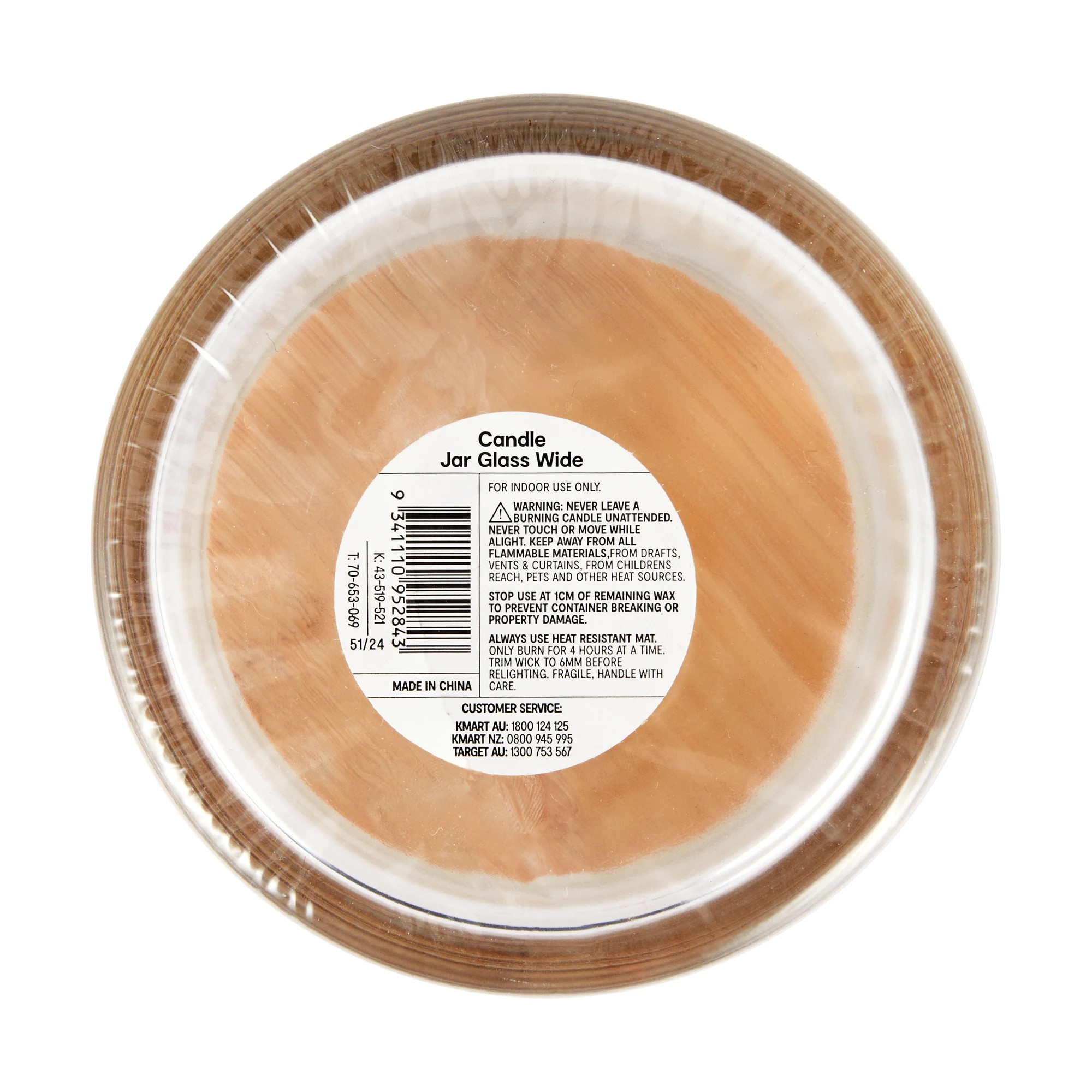 3 Candle Jar Glass - Wide, 3 of 3