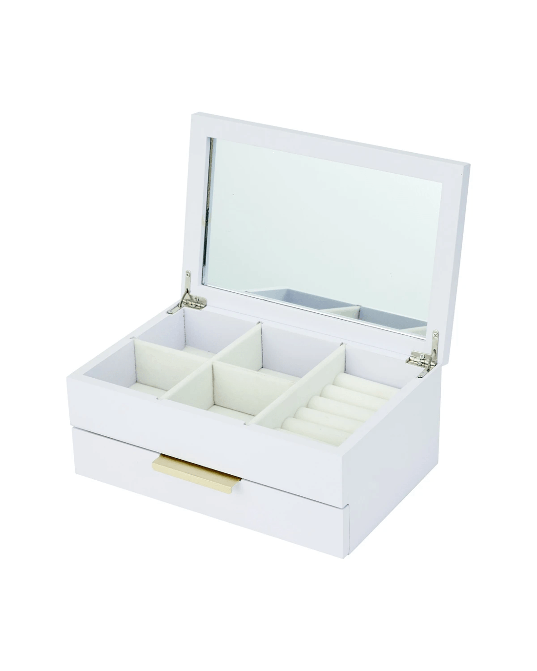 6 2 Tier Lilac Jewellery Box, 6 of 9