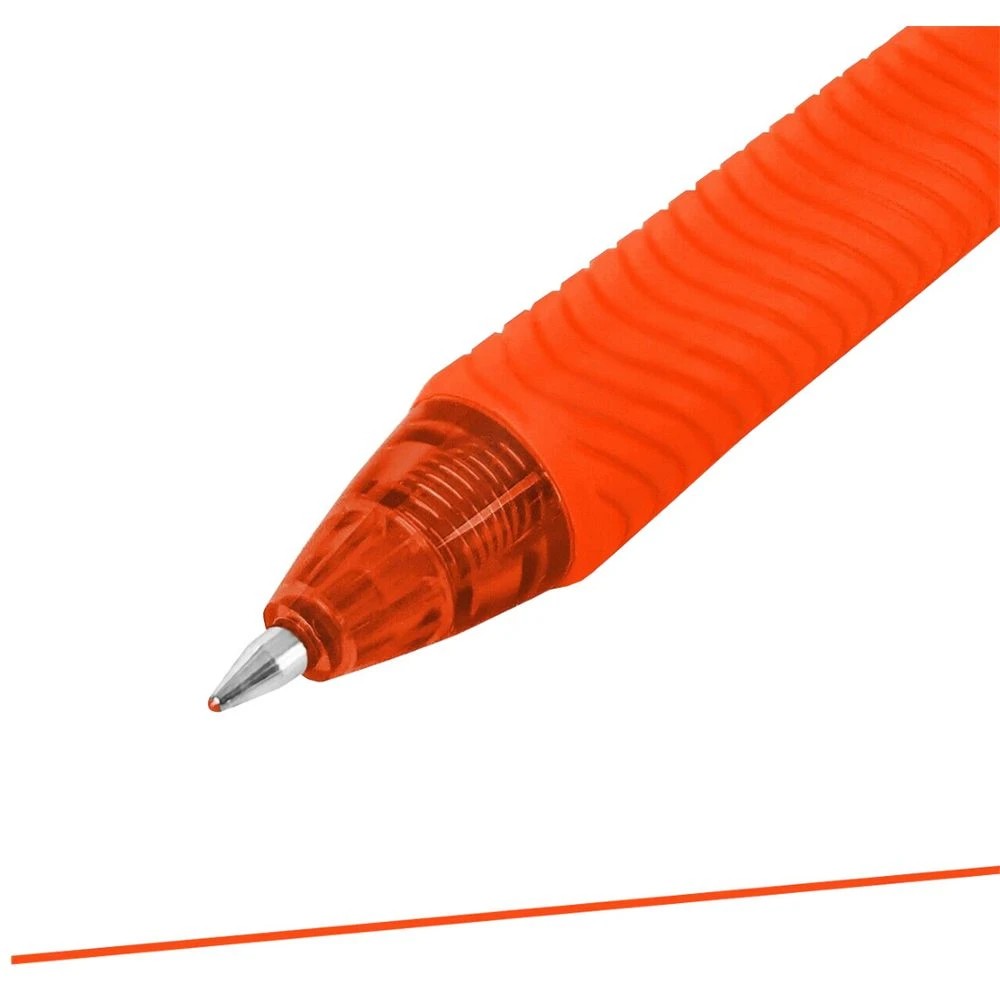 2 Pentel Energel X BL107 Gel Pen 0.7mm Orange, 2 of 5