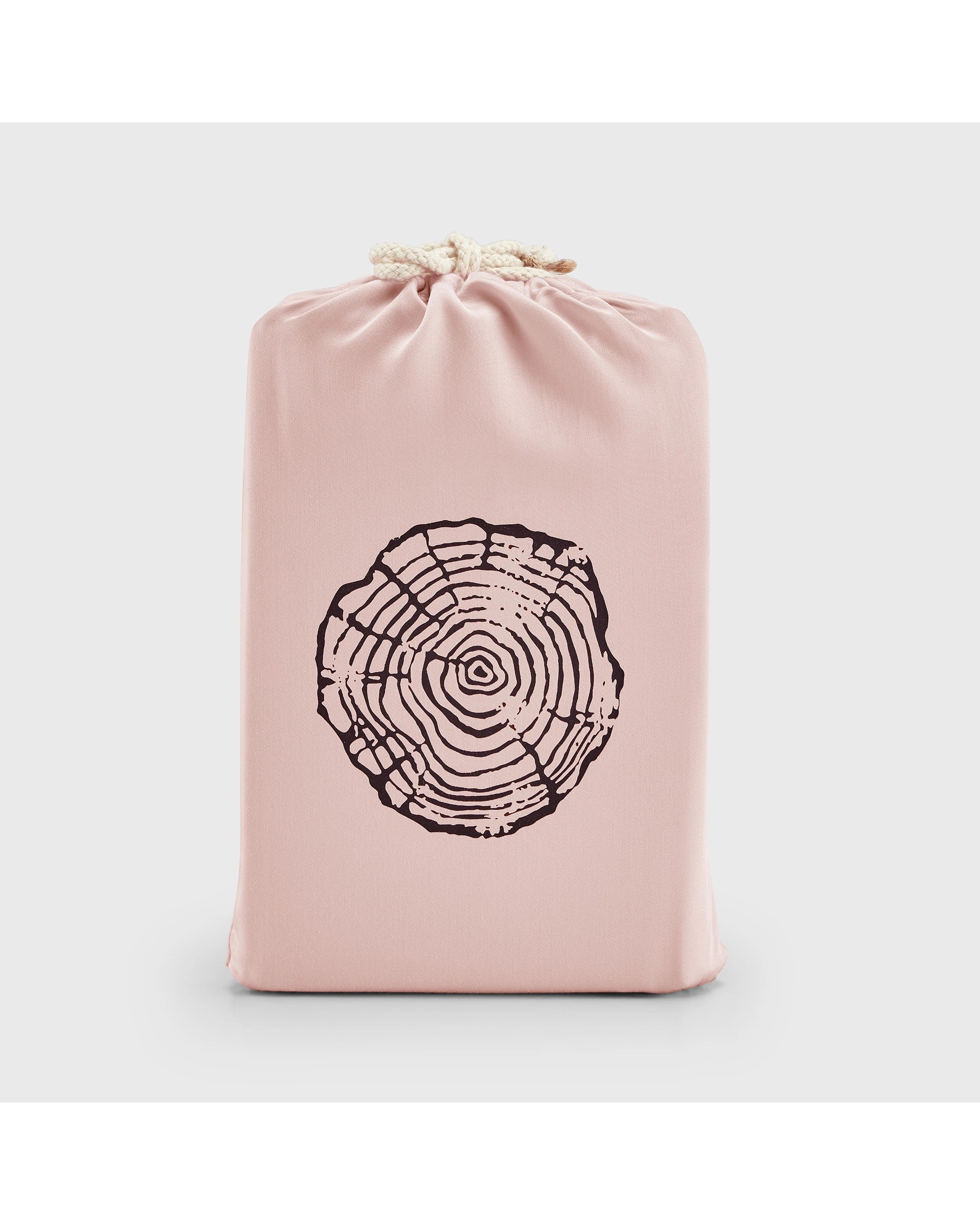 4 Natural Home 400TC 100% Bamboo Sateen King Pillowcase Twin Pack - Blush Pink, 4 of 4