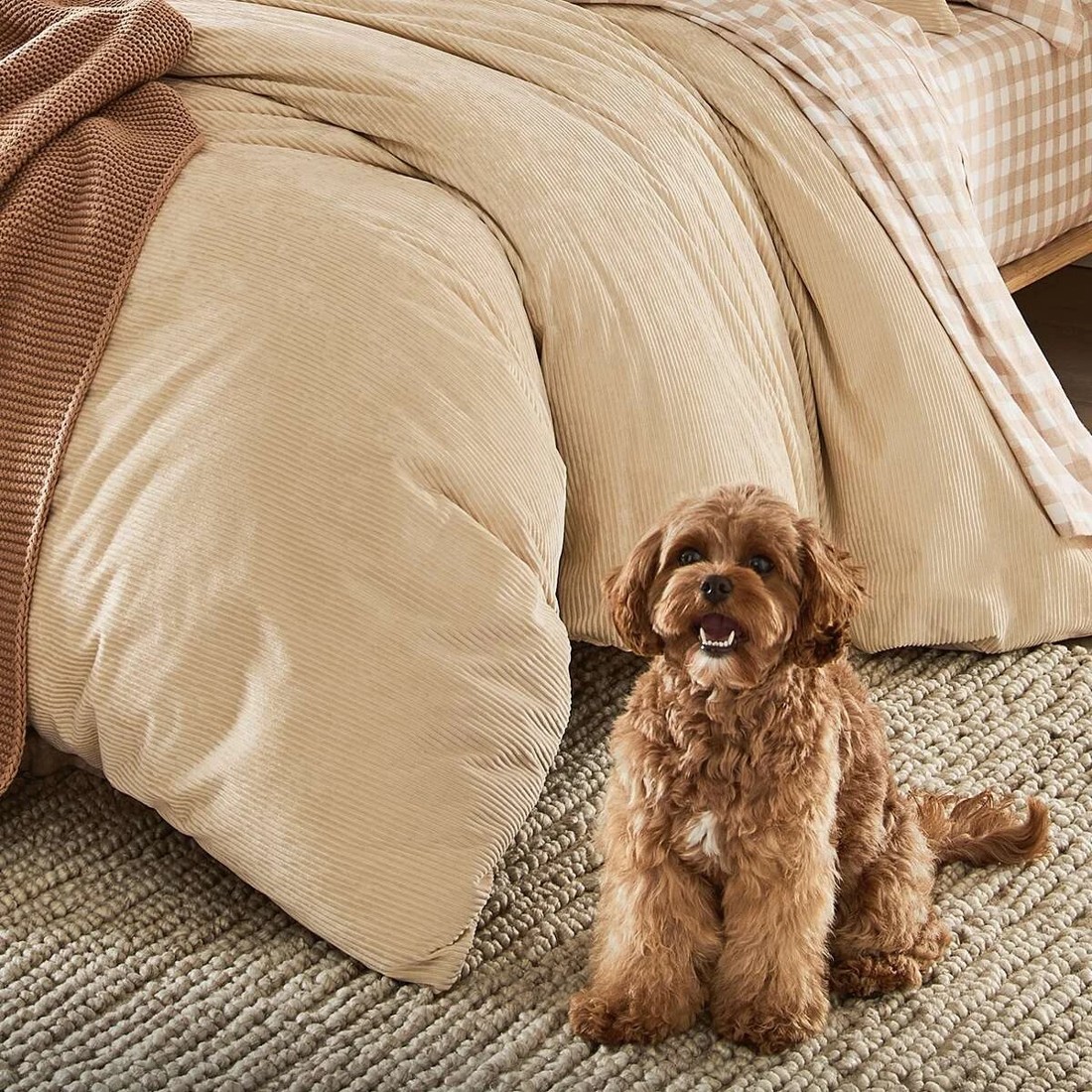 5 Dahlia Rug - Natural, Large - 235cm x 160cm, 5 of 5