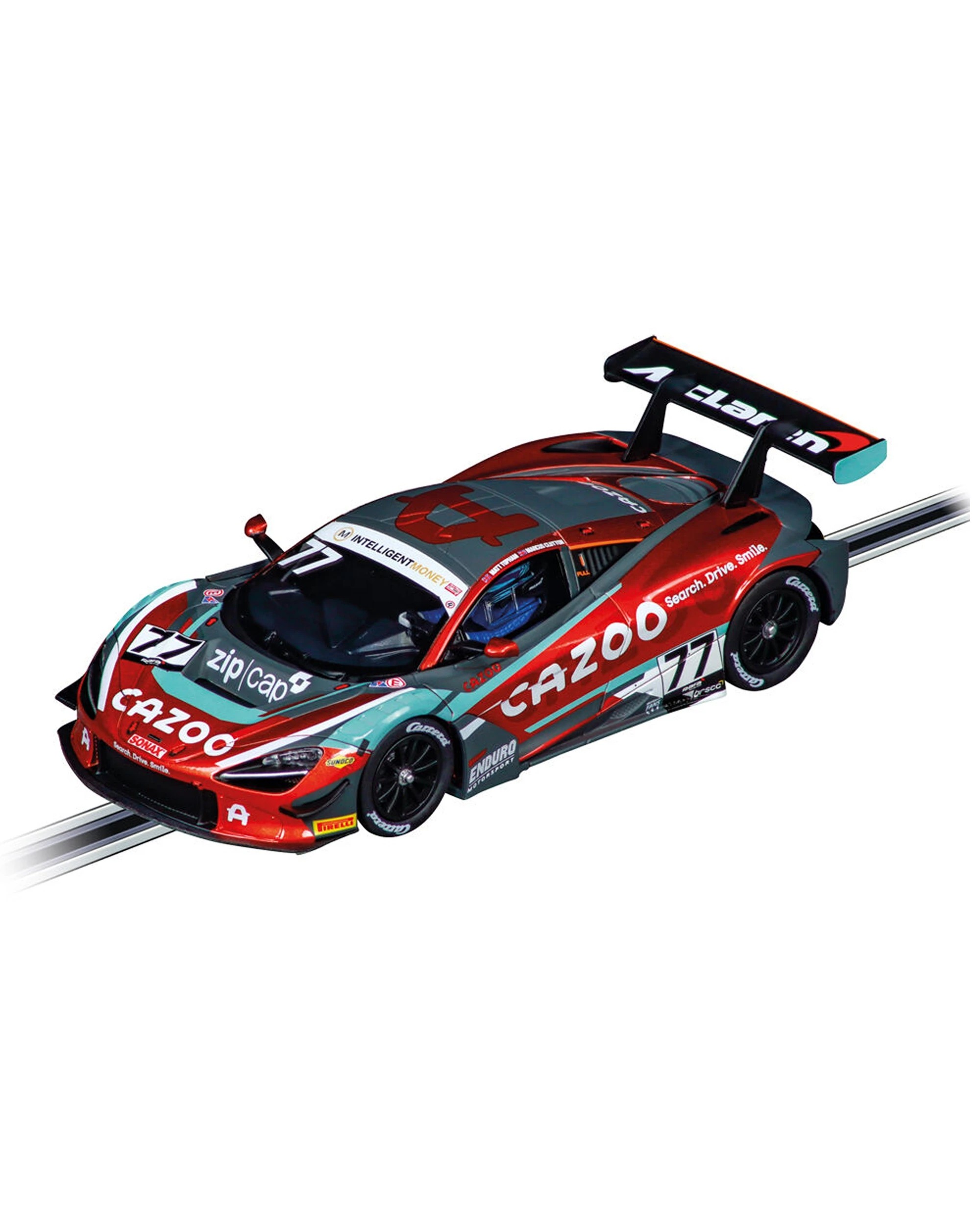 1 Carrera McLaren 720S GT3 Enduro No.77 British GT 2023 Slot Car 1-32 Scale - Multi, 1 of 3