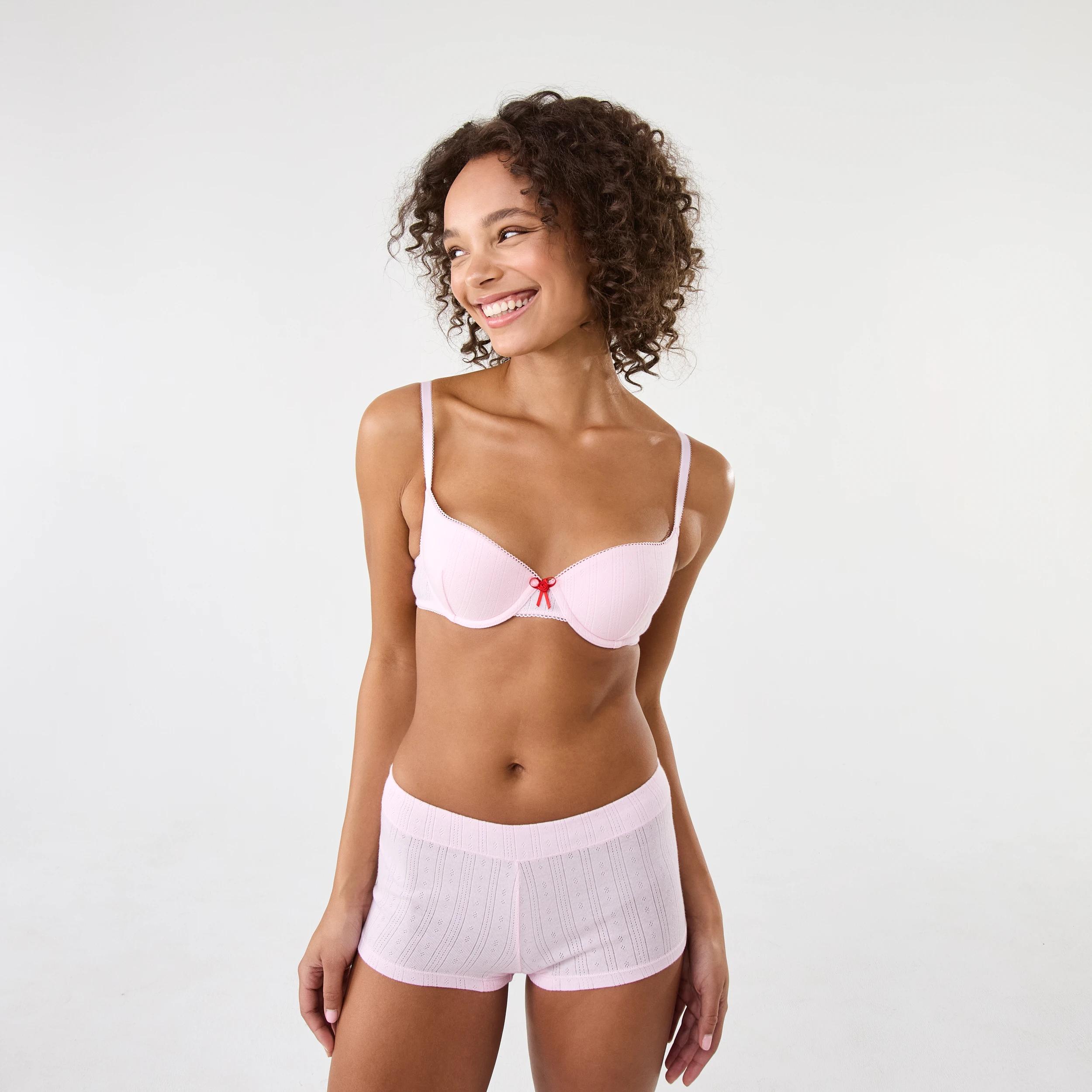 9 3 Pack Pointelle Boyleg Shorties Heart Lock, 9 of 10