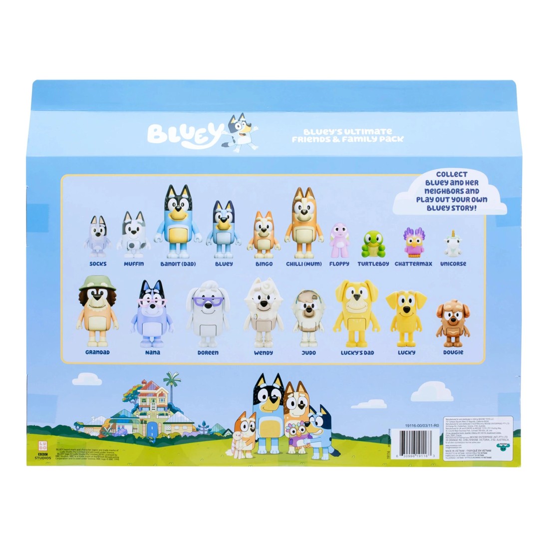 5 Bluey with Bluey's Ultimate Friends & Family Pack - Multi, 5 of 5