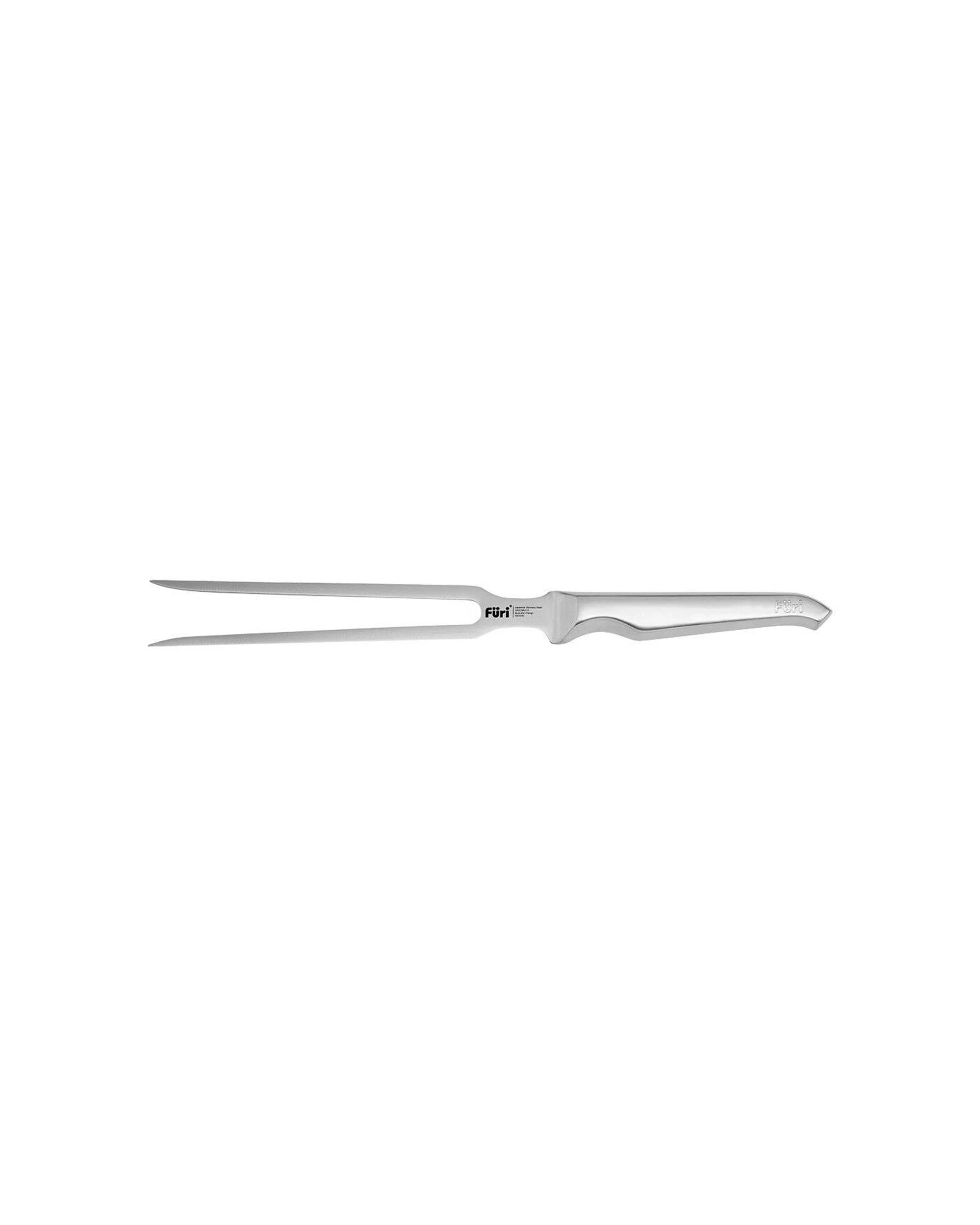 1 Furi Pro Japanese Steel Carving Fork 18cm - Silver, 1 of 3