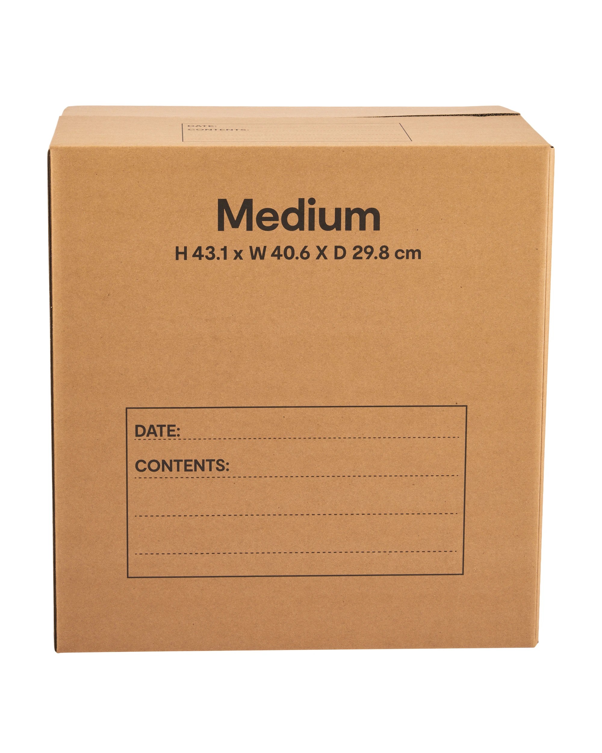 3 10 Pack Moving Box Medium 431mm x 406mm x 298mm, 3 of 6
