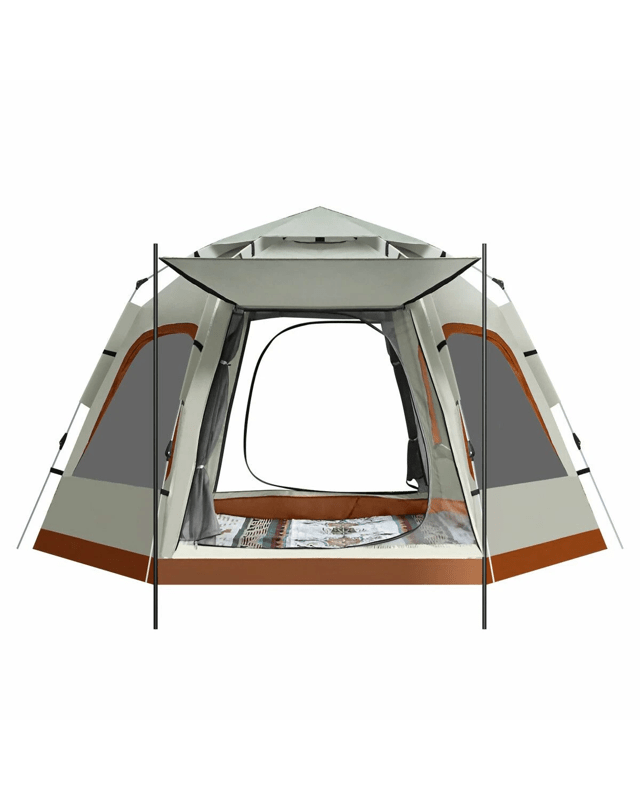 OGL 5 Man Camping Tent Instant Auto Pop Up Beach Shelter Sun S