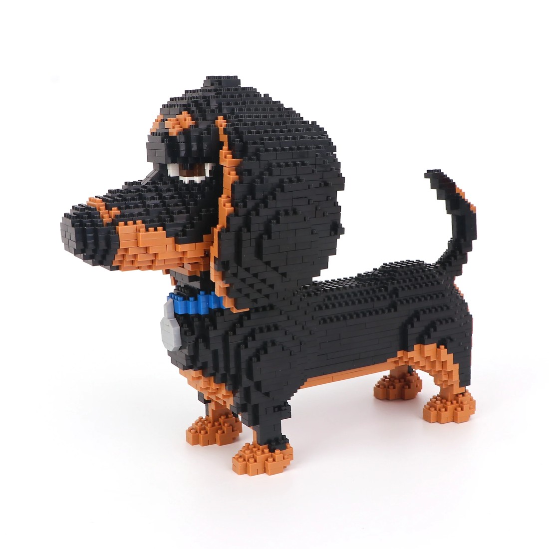 3 1901 Piece Mini Blocks Animal Series: Dachshund, 3 of 5