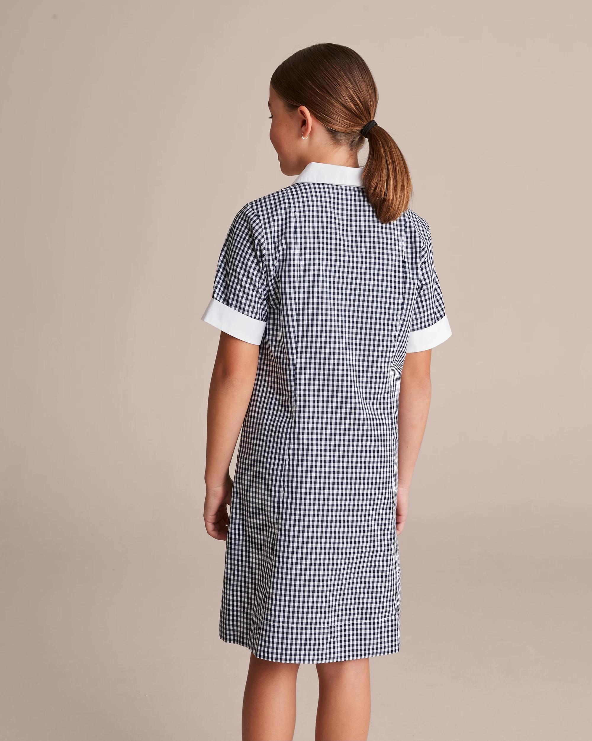 9 Target Gingham School Dress NAVY BLUE, 9 of 10