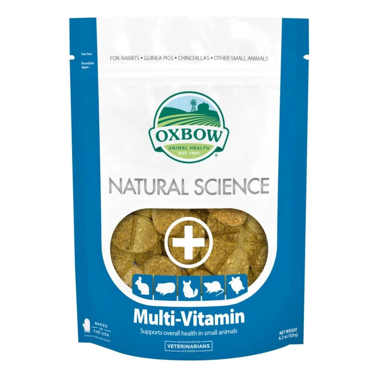1 Oxbow Natural Science Multivitamin Supplement 120g, 1 of 2
