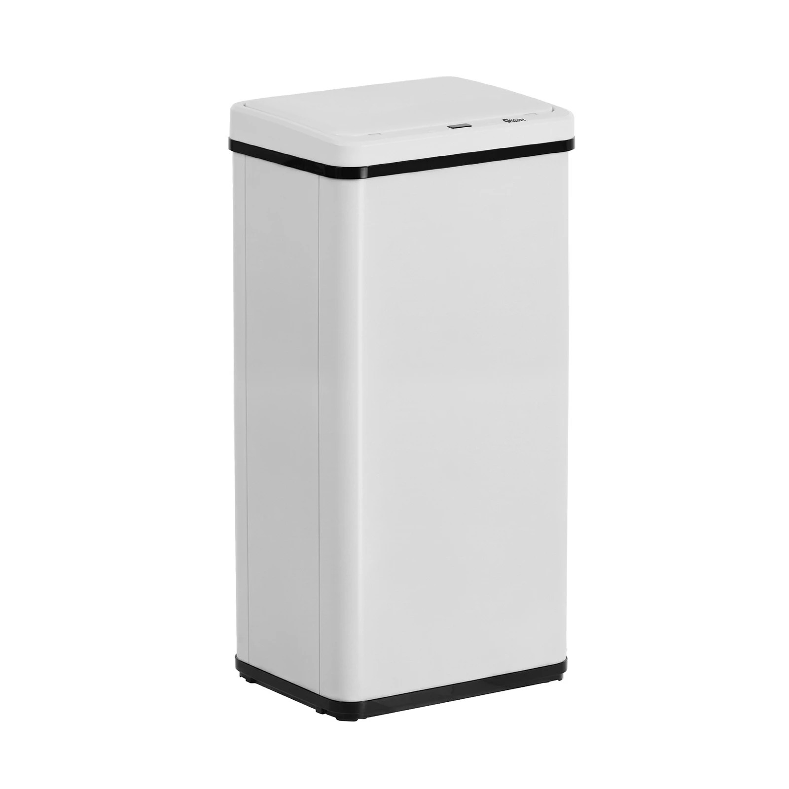 1 Oikiture 50L Motion Sensor Bin Automatic Rubbish Trash Can - White, 1 of 7