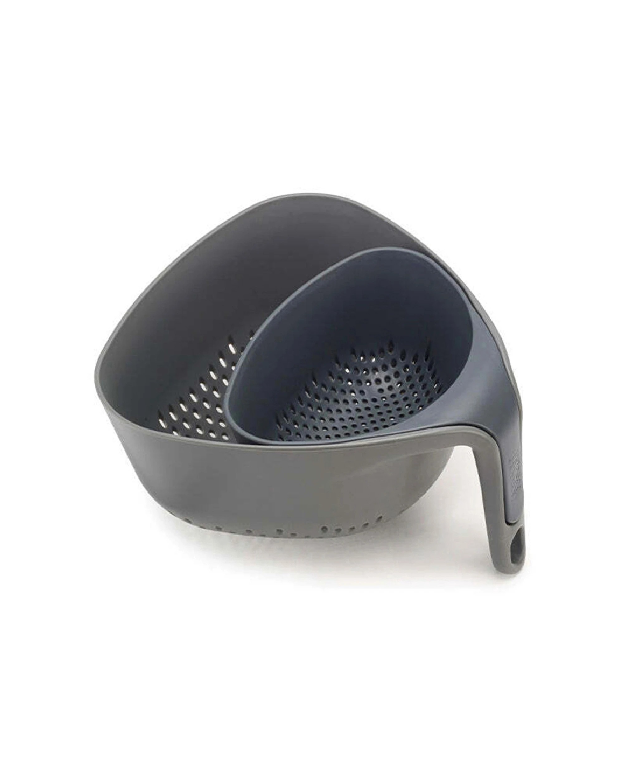 1 Joseph Joseph 22cm Nest Kitchen Cooking Colanders Ergonomic Handle - Grey, 1 of 4