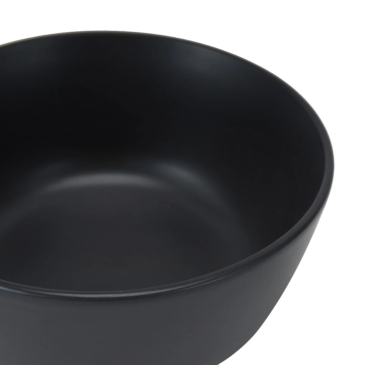 3 Matte Black Small Bowl, 3 of 6