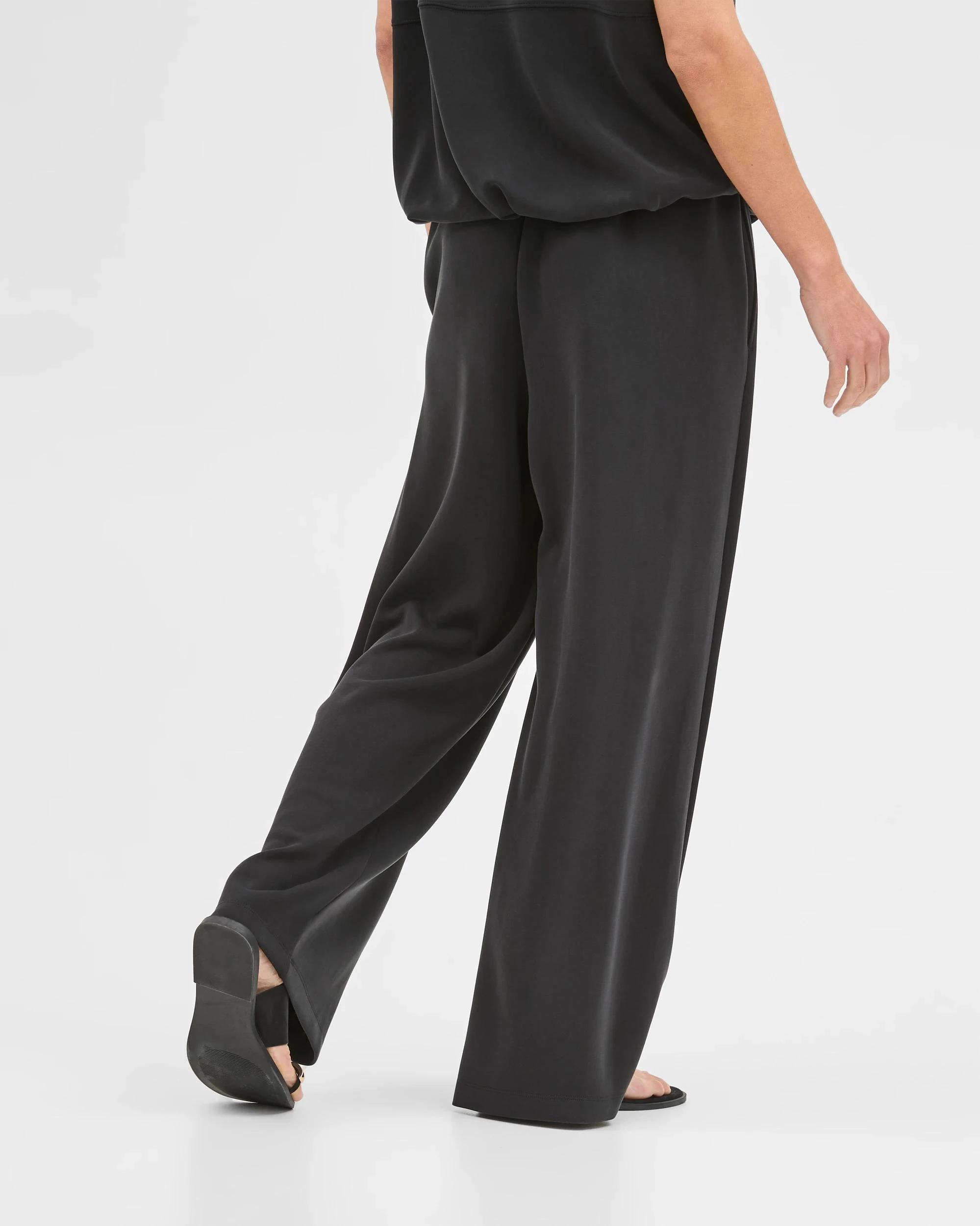 5 Target Woman Suede Touch Pull On Pants WASHED BLACK, 5 of 5