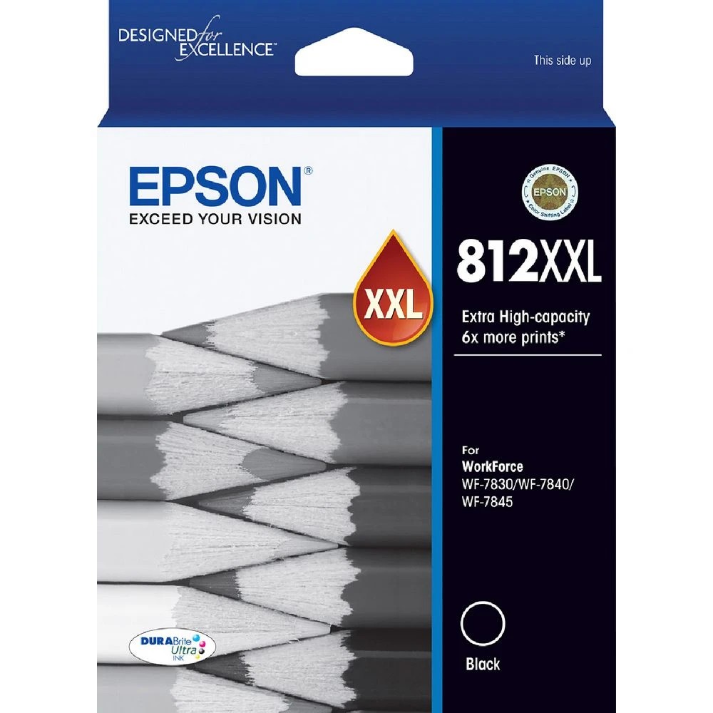 1 Epson 812XXL DURABrite Ultra Ink Cartridge Black, 1 of 1