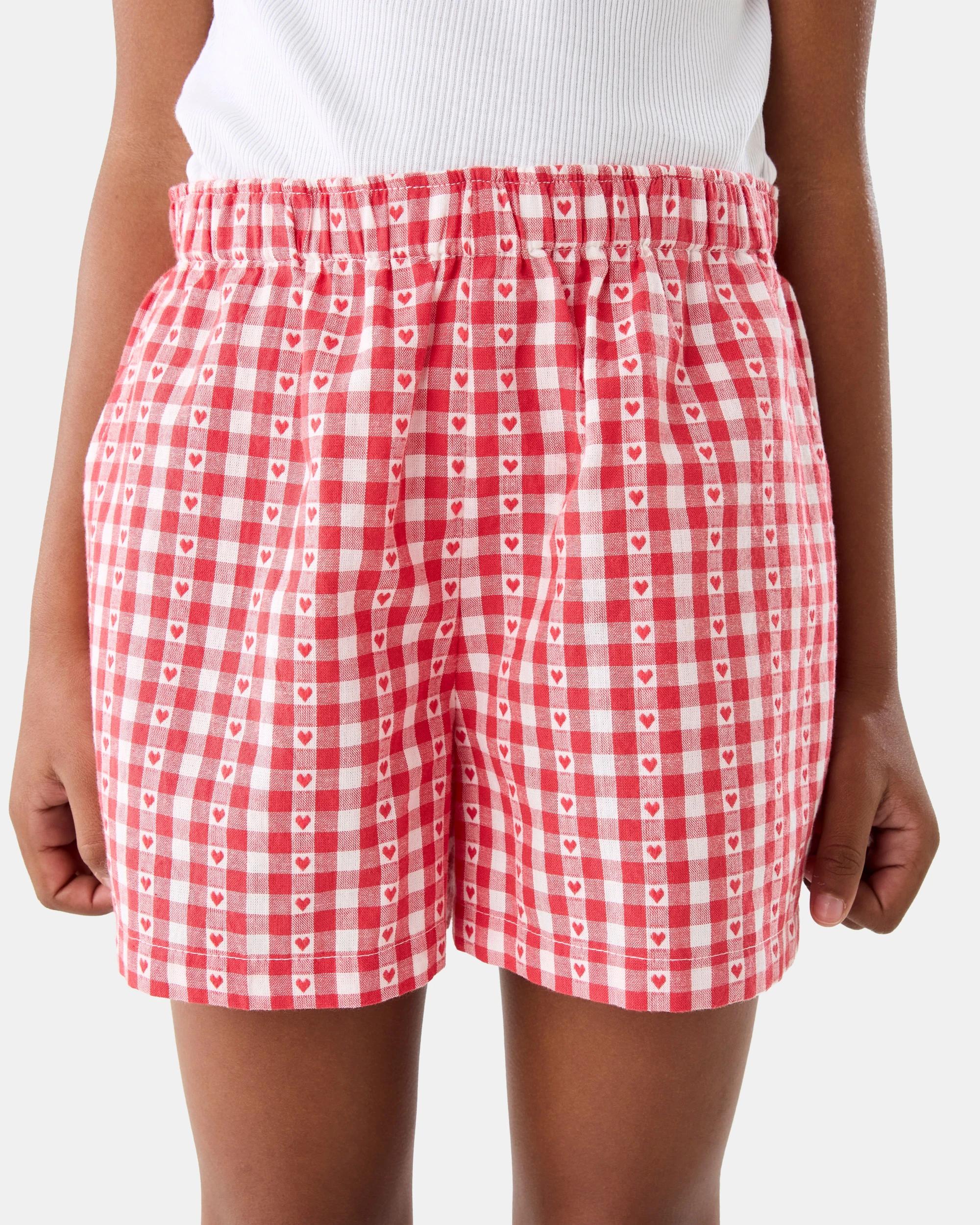 5 Woven Shorts Red Check, 5 of 7