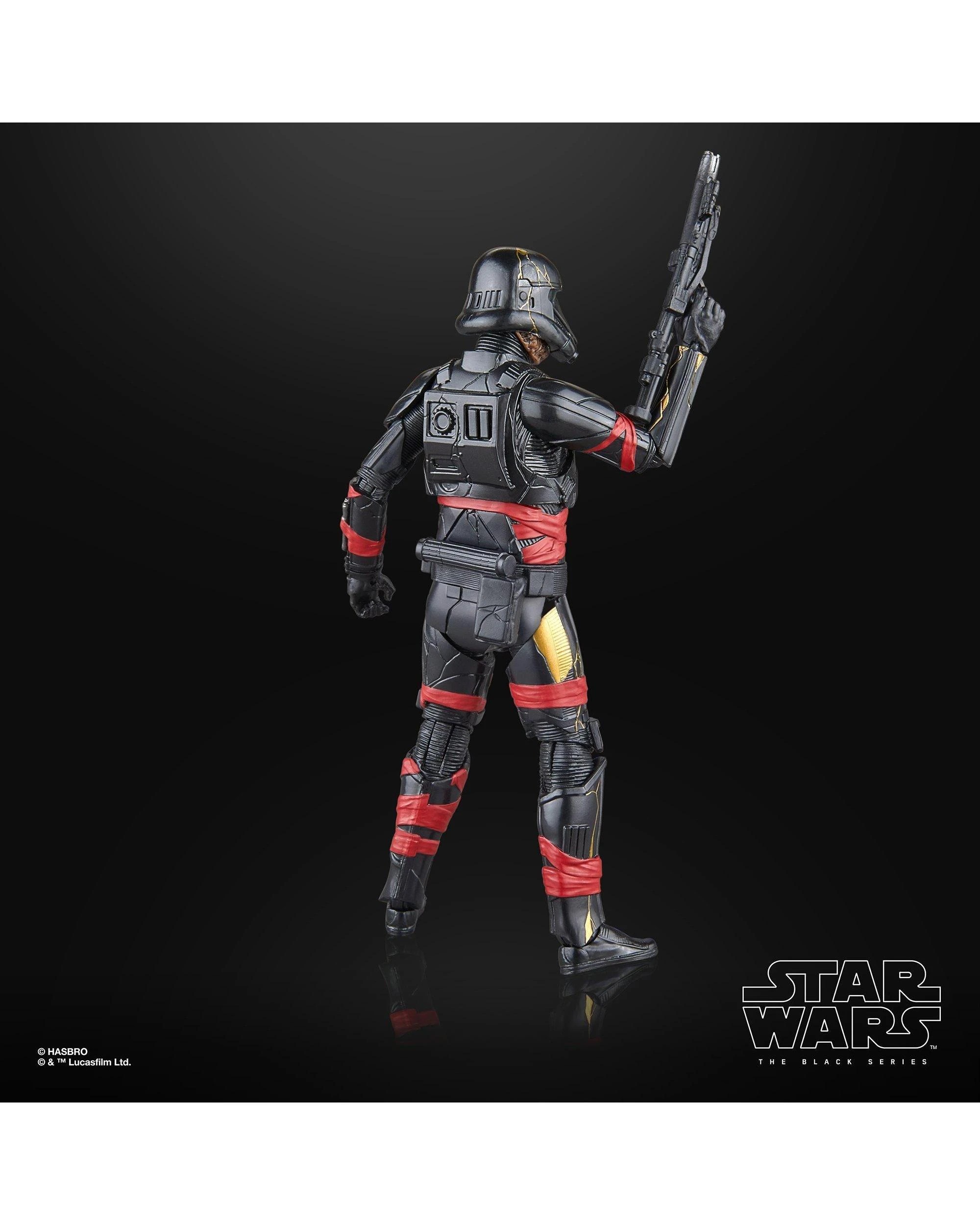 7 Star Wars The Black Series: Ahsoka Night Trooper Action Figure, 7 of 10