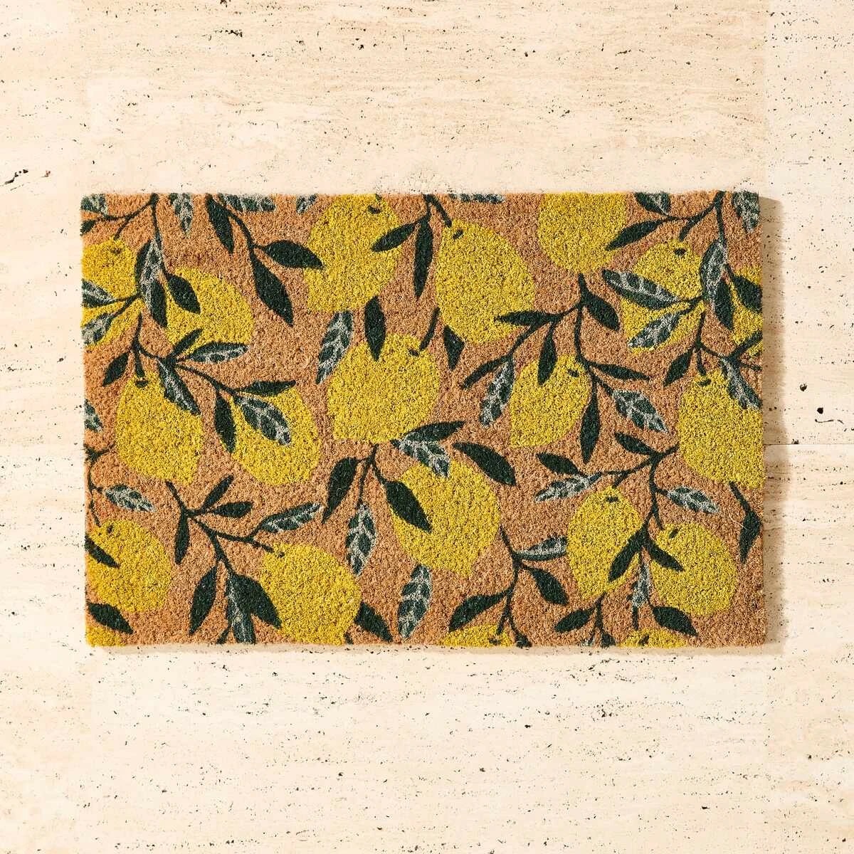 2 Lemons Door Mat, 2 of 6