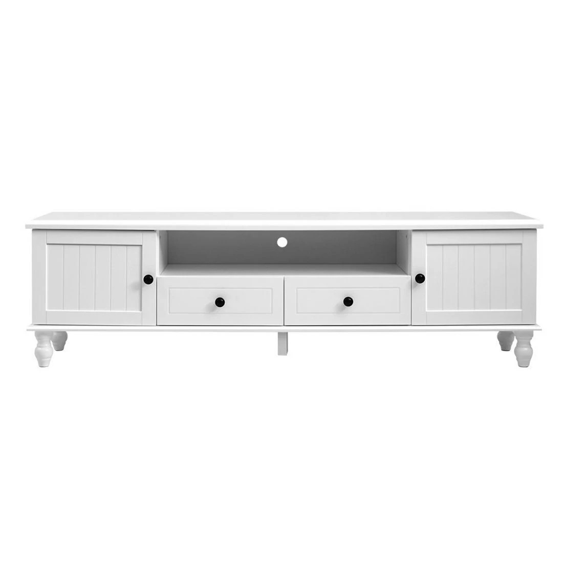 5 Artiss TV Cabinet Entertainment Unit 160cm Kubi - White, 5 of 8