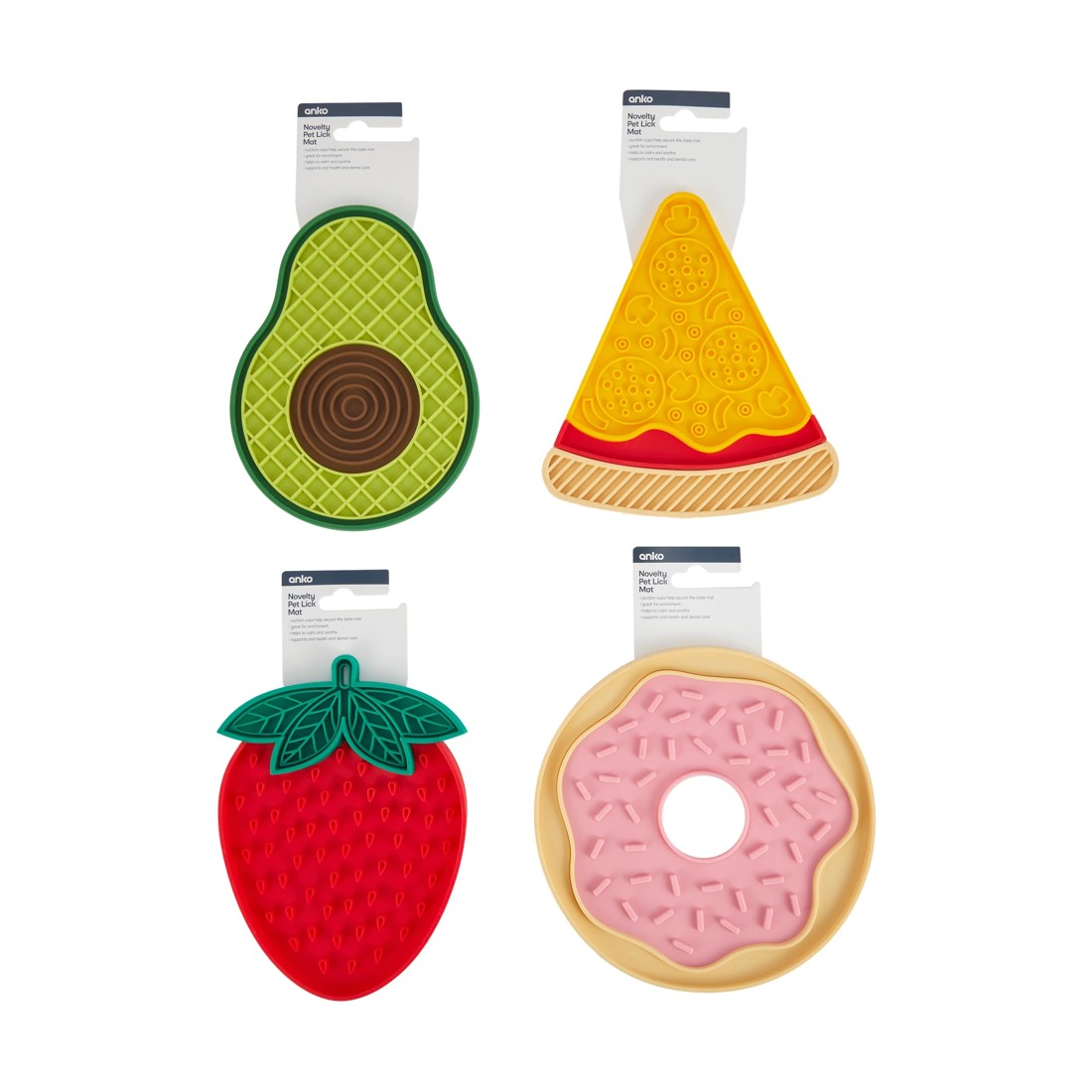 10 Novelty Pet Lick Mat - Assorted, 10 of 10