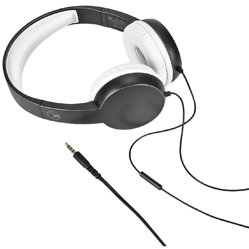 5 BONELK Classic Kids Wired Headphones Black, 5 of 7