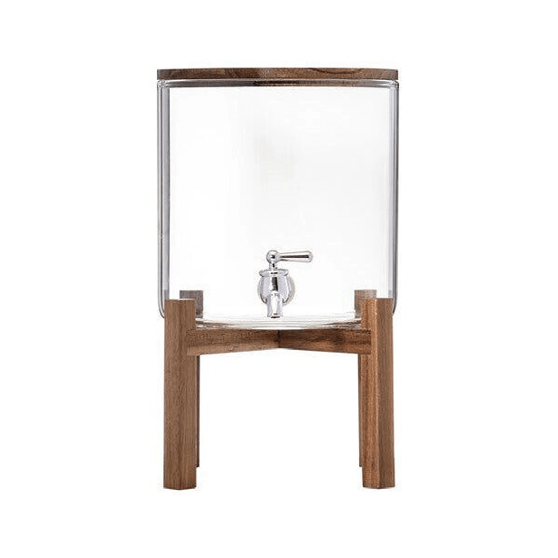 2 LADELLE Gather 5L Glass Jug With Acacia Timber Lid - Borosilicate Dispenser
 - multi, 2 of 5