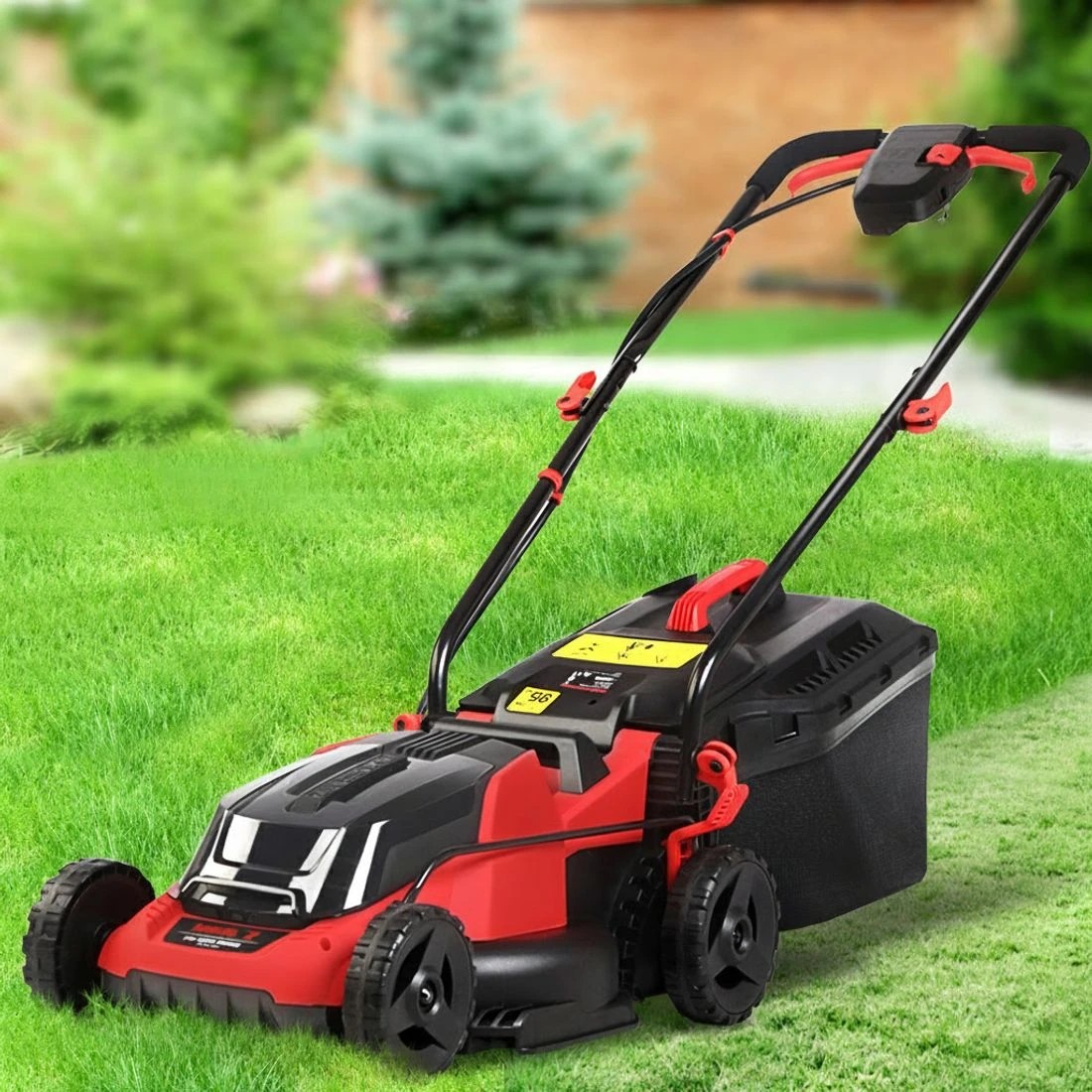 8 Giantz Lawn Mower Cordless 40V Battery Electric Lawnmower 34cm Width - Multi, 8 of 8