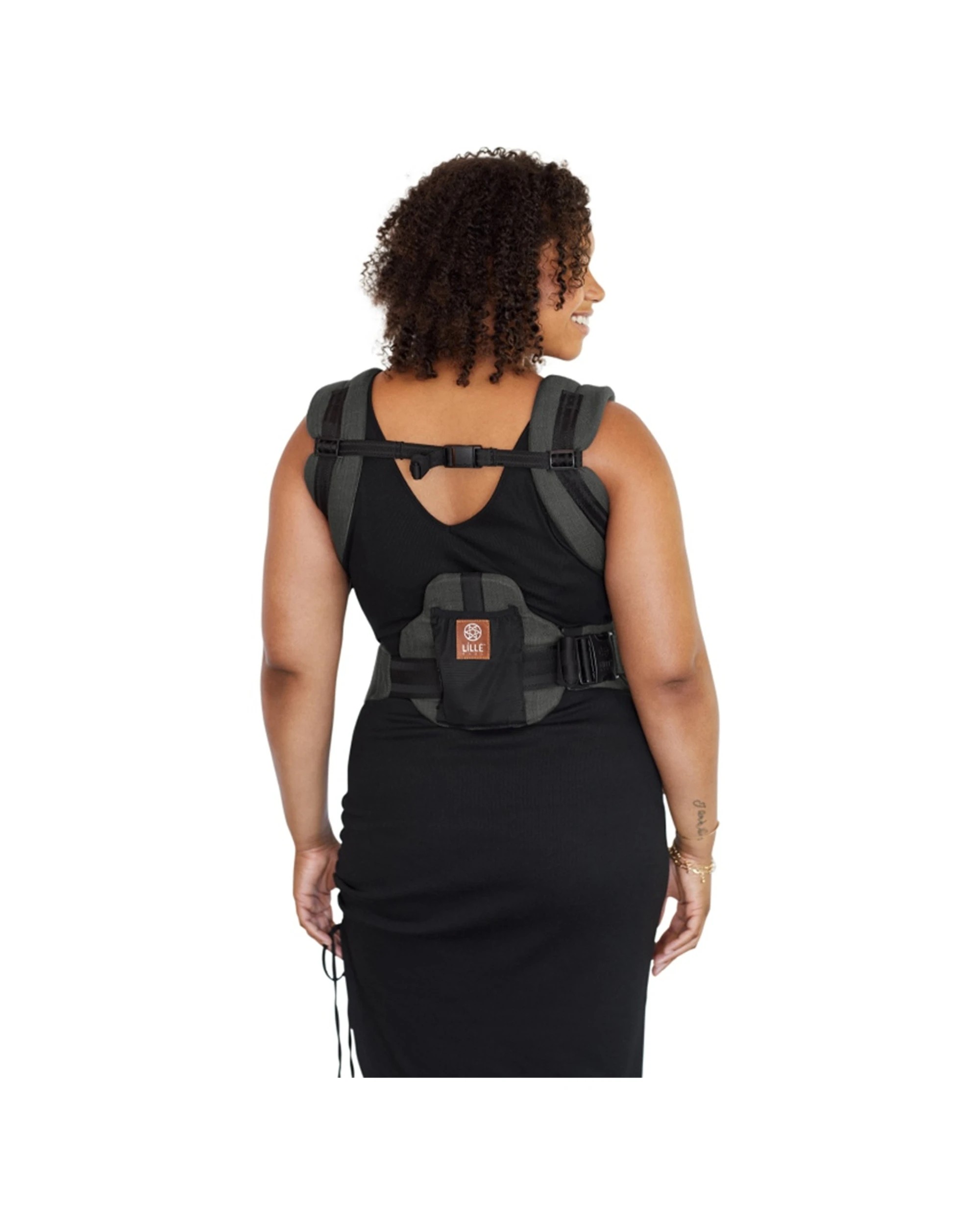 3 LilleBaby Elevate Carrier Pewter - Charcoal, 3 of 4