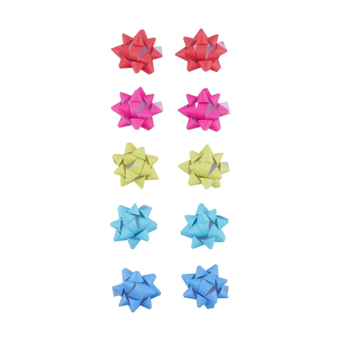 2 10 Piece Mini Paper Bows - Brights, 2 of 8