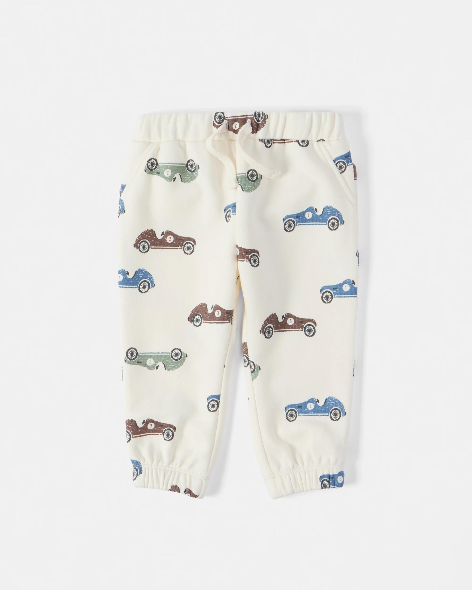 1 Relaxed Trackpants Crem Car, 1 of 3