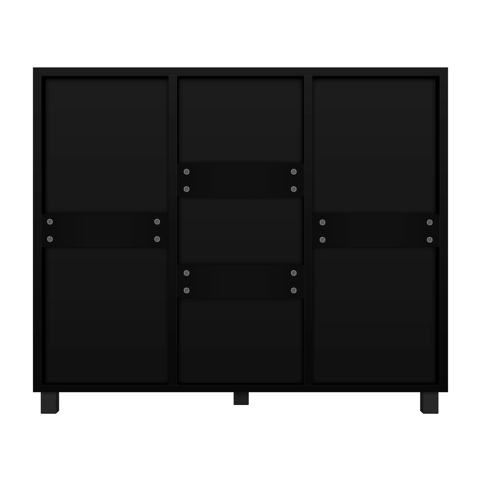 10 Alfordson Shoe Cabinet 30 pairs Storage Rack - Black, 10 of 10